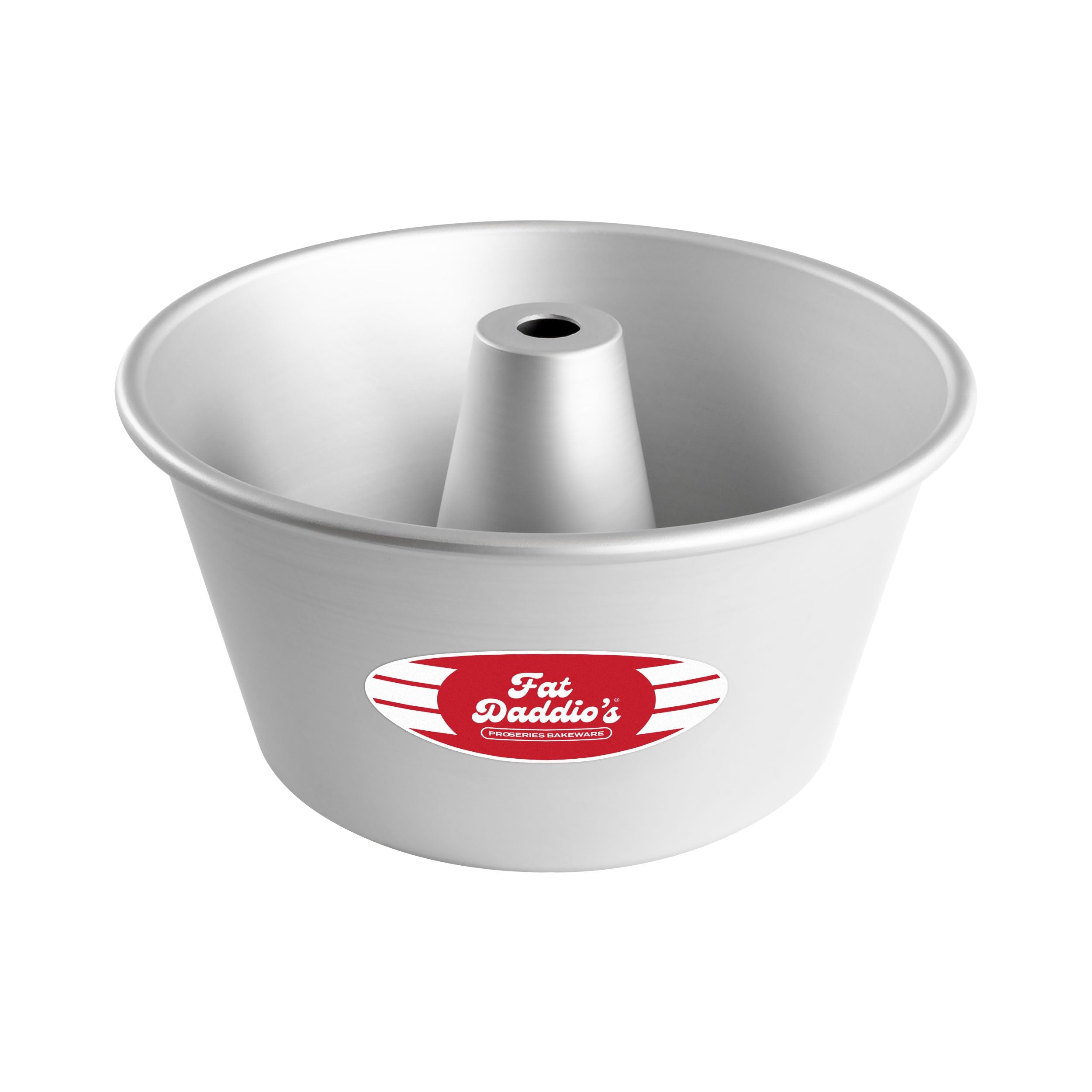 Fat Daddio's PAF-8375 Anodized Aluminum Angel Food Cake Pan  8 Inch