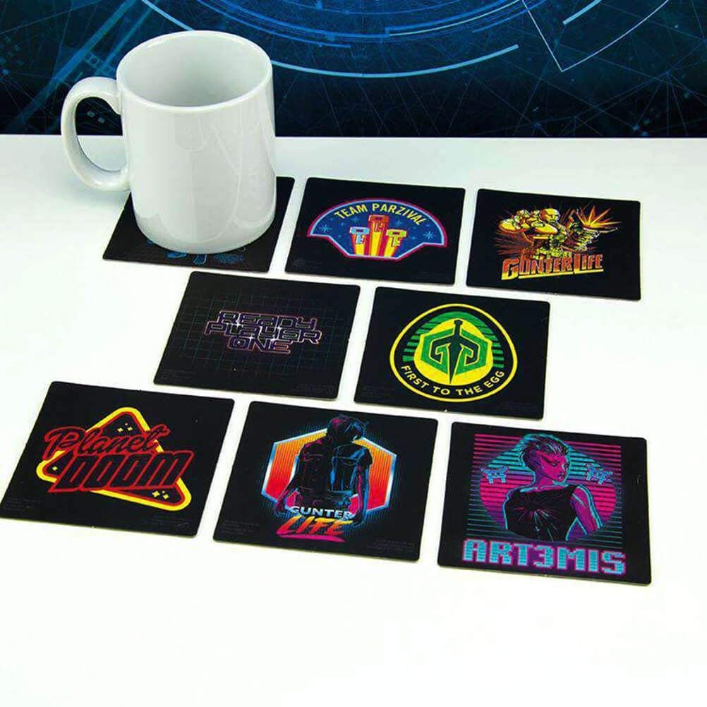 Paladone Coasters, Papercard, Multi-Colour, 1 X 10 X 10 Cm