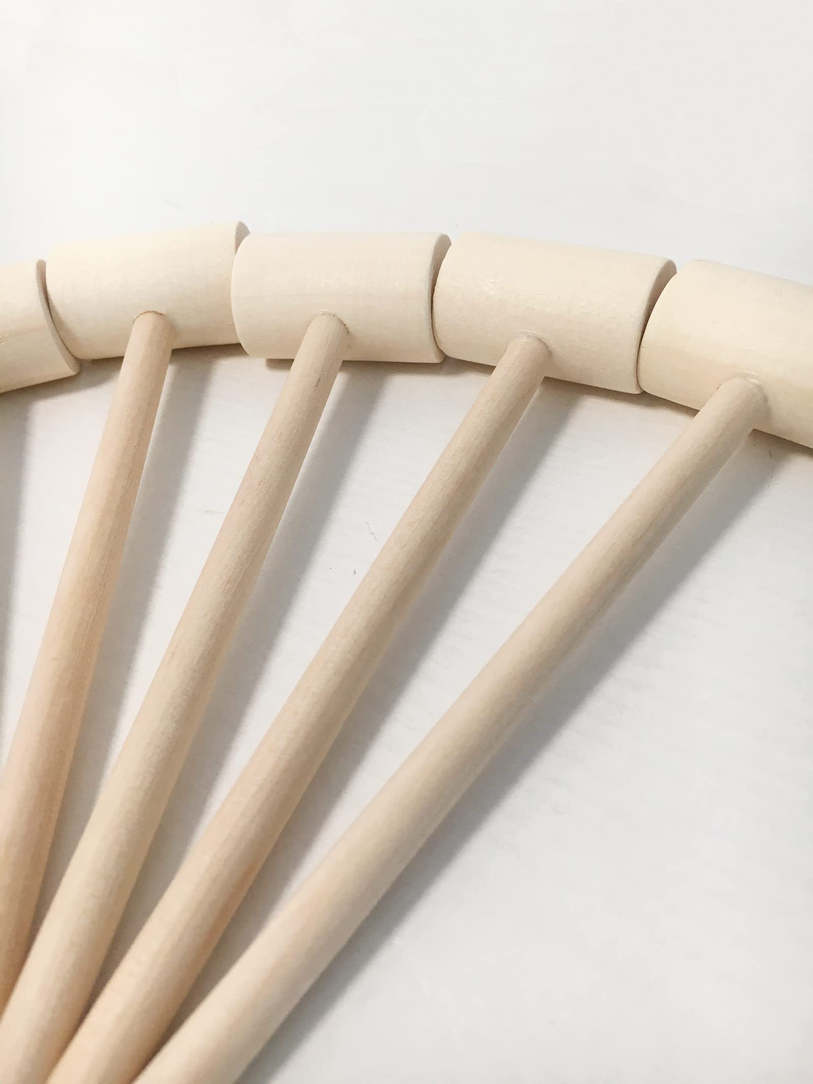 Autupy 20 Pieces Wooden Crab Lobster Seafood Mallets,Wooden Hammer For Chocolate,Breakable Heart Hammer