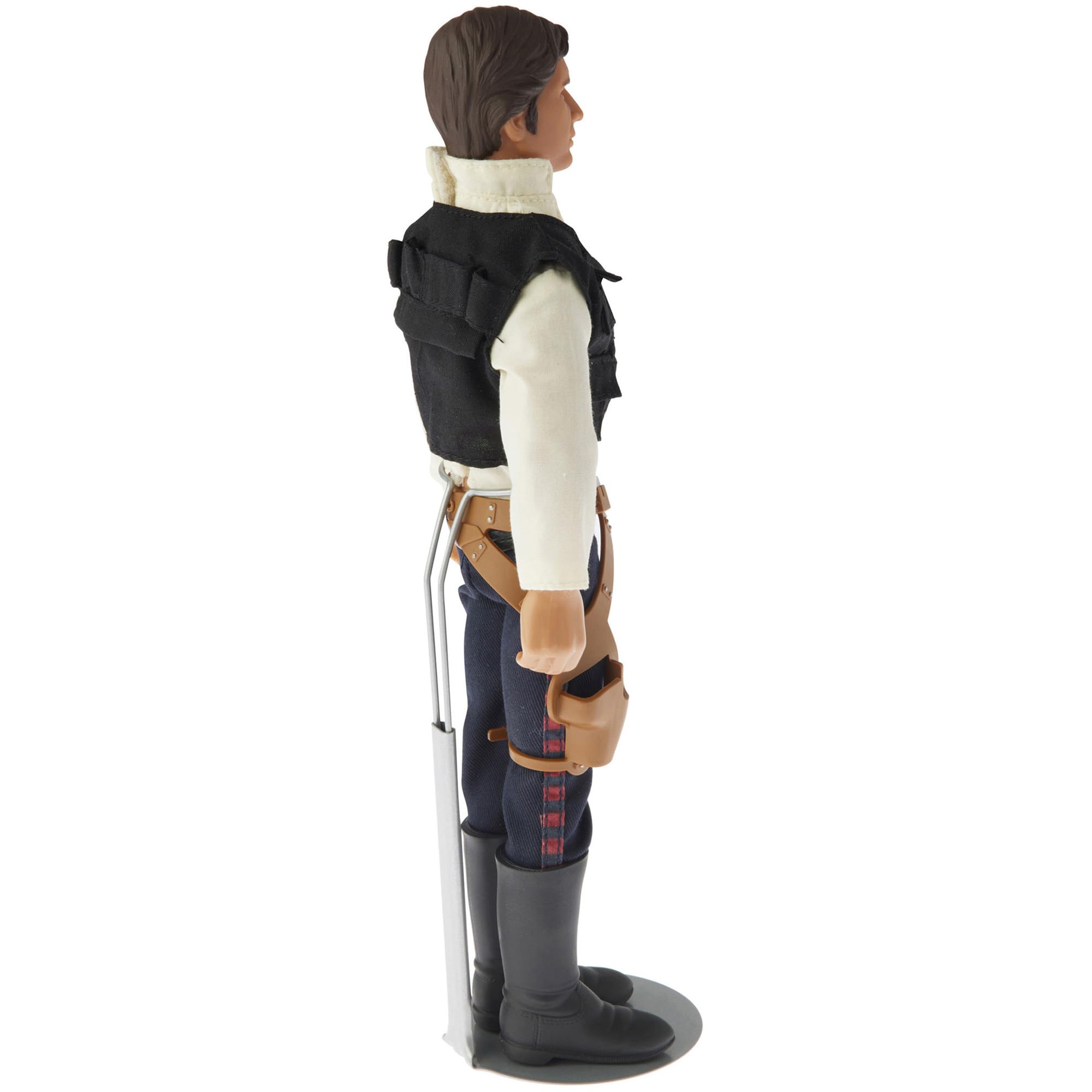 Plymor Dsp-5175S Silver Adjustable Doll Stand, Fits 10, 11, And 12 Inch Dolls Or Action Figures, Waist Is 175 To 225 Inches Wide