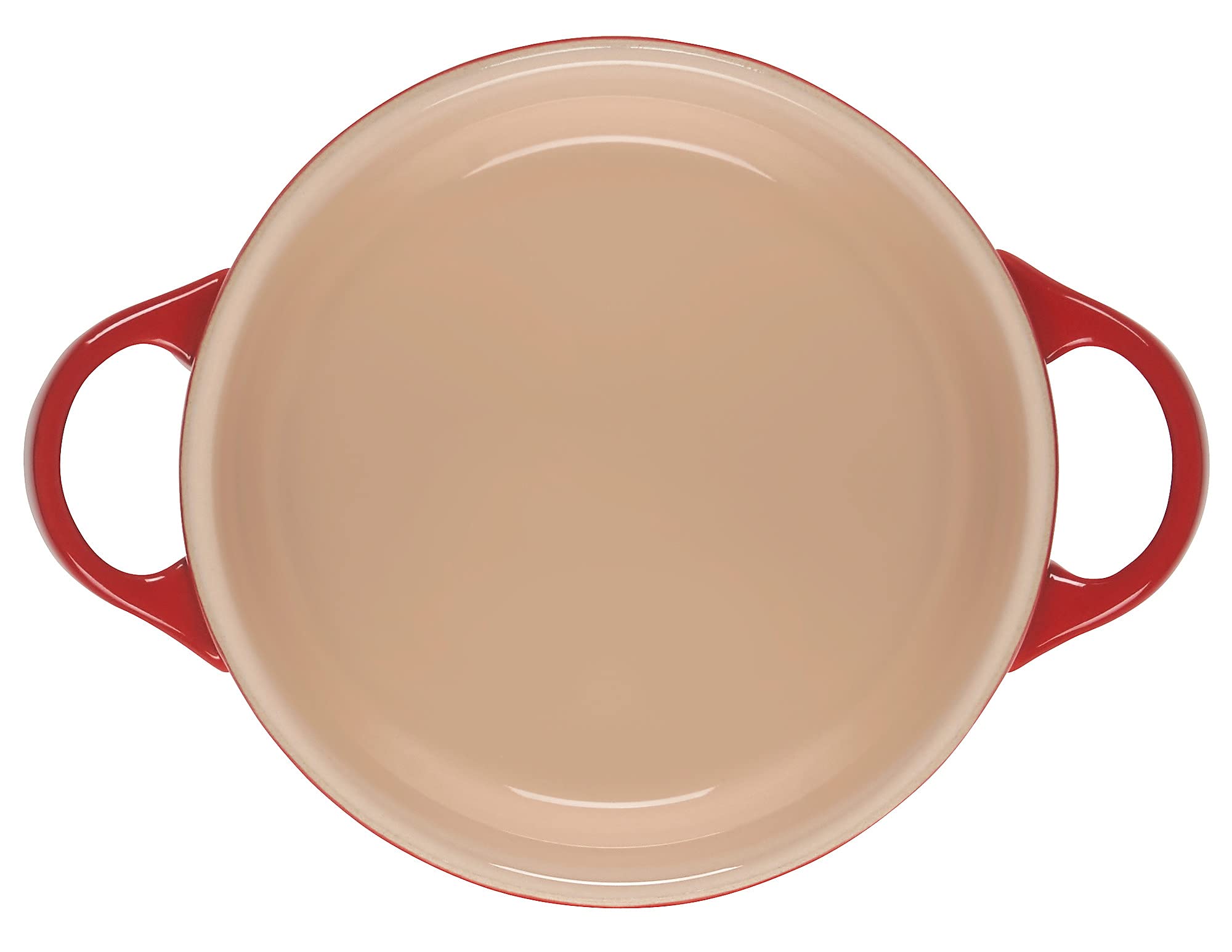 Le Creuset Stoneware Mini Round Cocotte, 14 Oz., Cerise