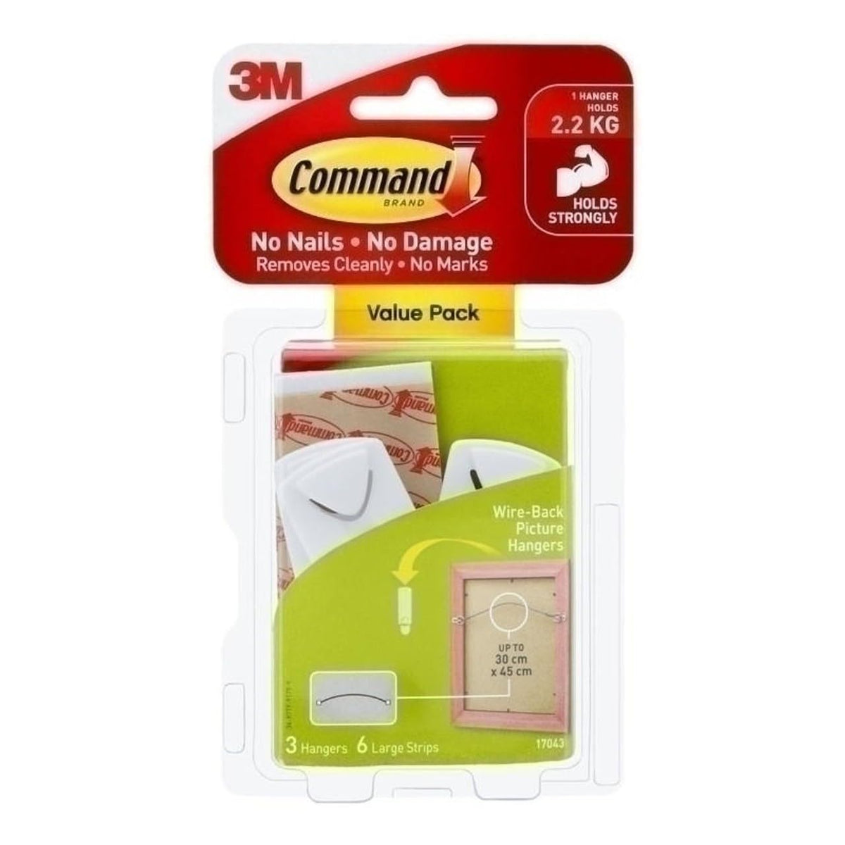 Command 4-Packages Of Wire-Back Hangers (17043-Es)