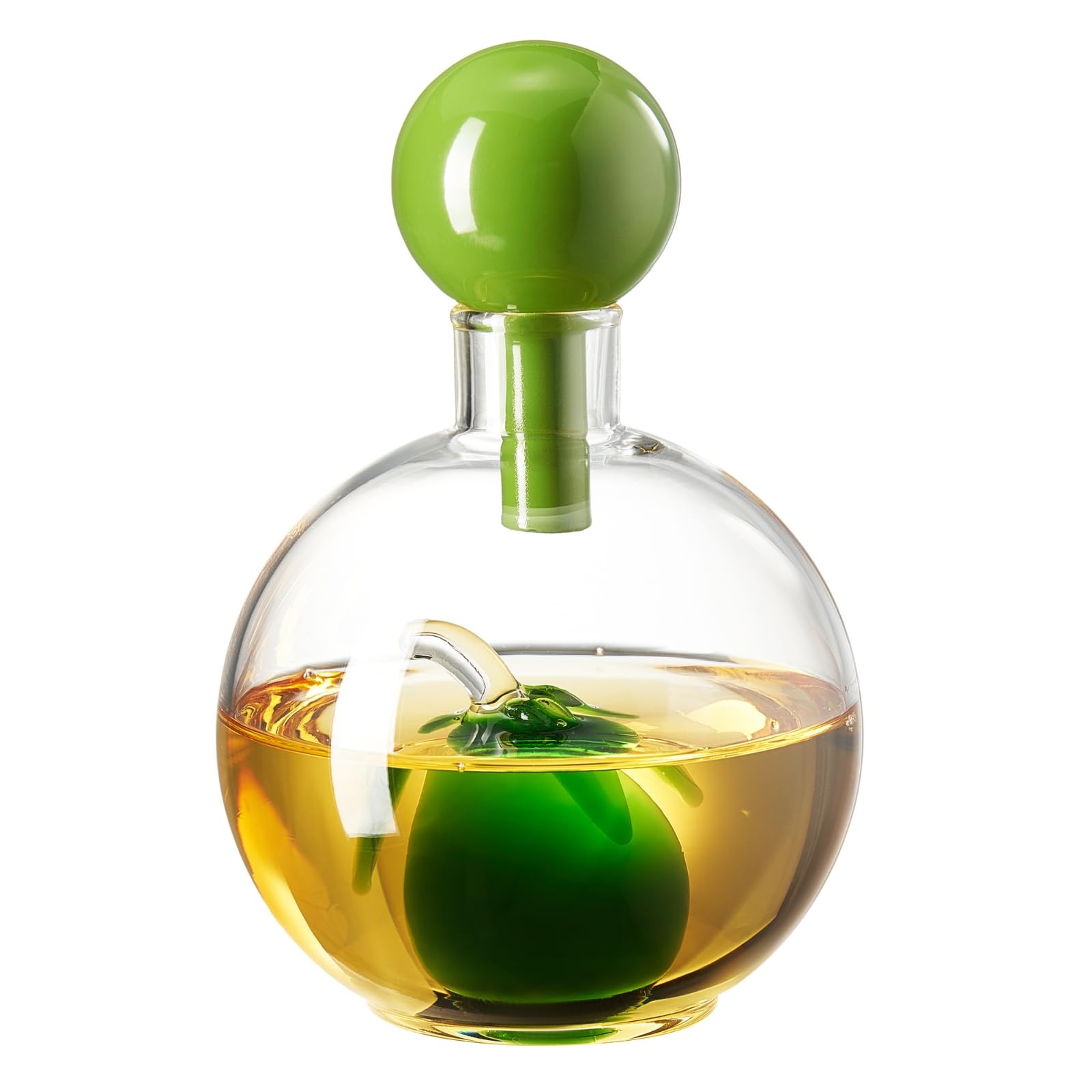 Premium Italian Design Oil Dispenser – 10oz Borosilicate Glass Carafe