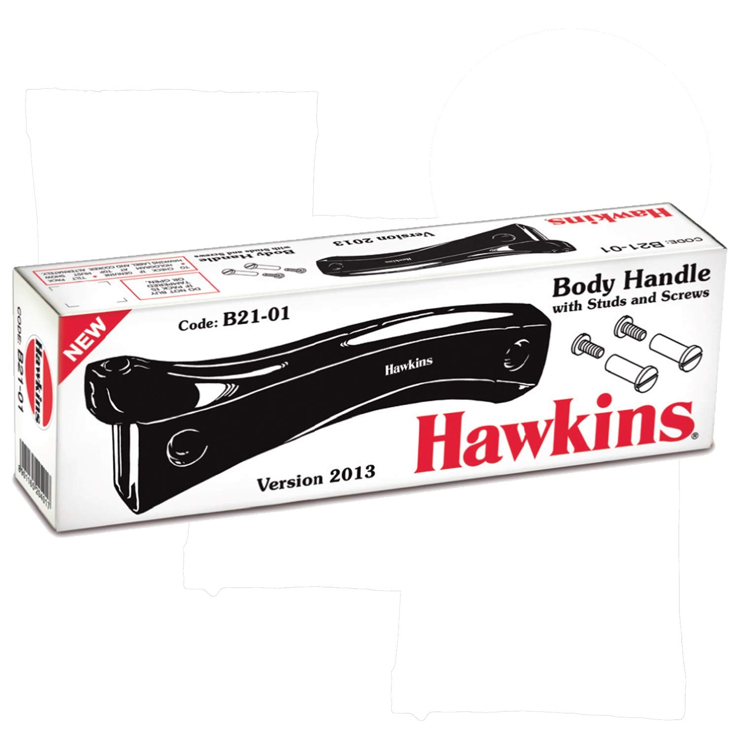 Hawkins Body Handle Pair With Stud And Screw For 1.5 Litre To 12 Litre Hawkins Pressure Cookers Stainless Steel Pressure Cookers