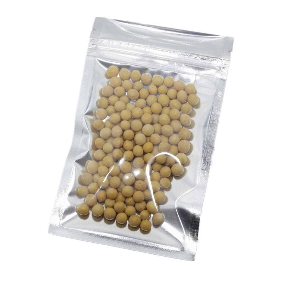PABCK 500 Pack 3.9x6.9 inch (Inside Size 3.5x5.5 inch) Clear Front Resealable Heat Seal Bags for Zip Bulk Food Storage Lock Bag 