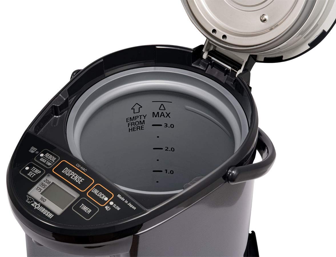 Zojirushi Cd-Nac50Bm Micom Water Boiler And Warmer (5-Liter, Metallic Black)
