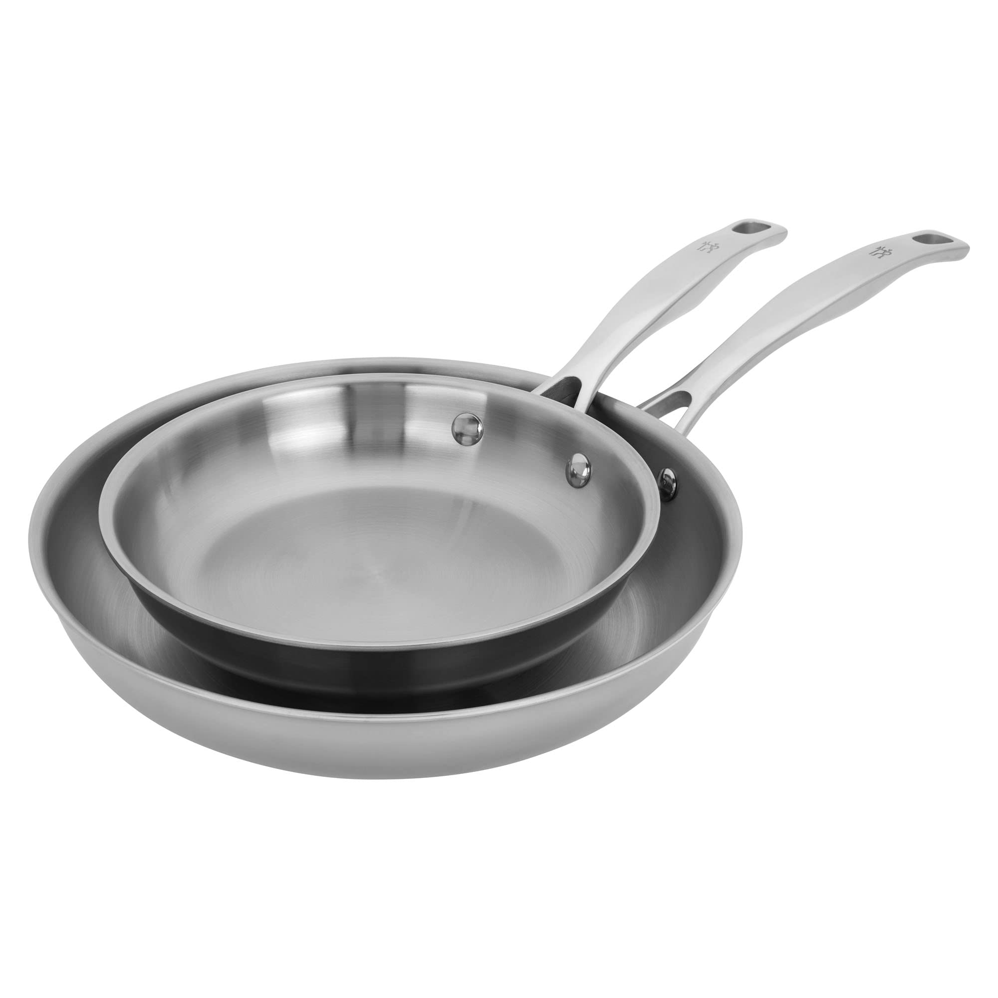 HENCKELS Clad H3 Fry Pan, 2pc, Stainless Steel