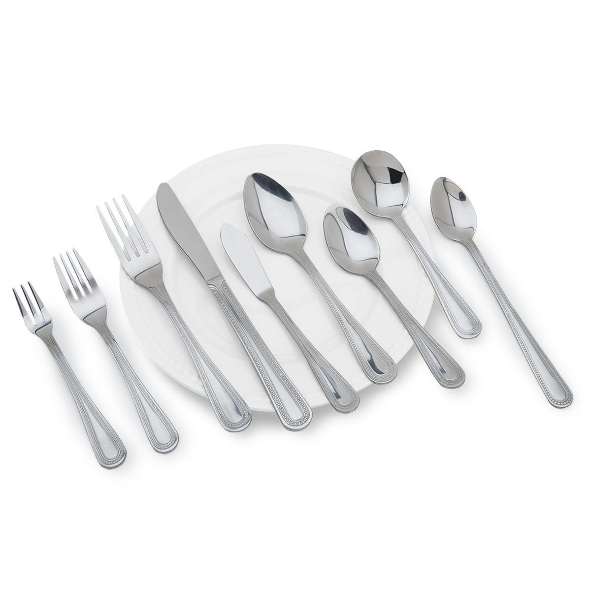 Update International Dessert Spoons - Pearl Series [Set Of 12]
