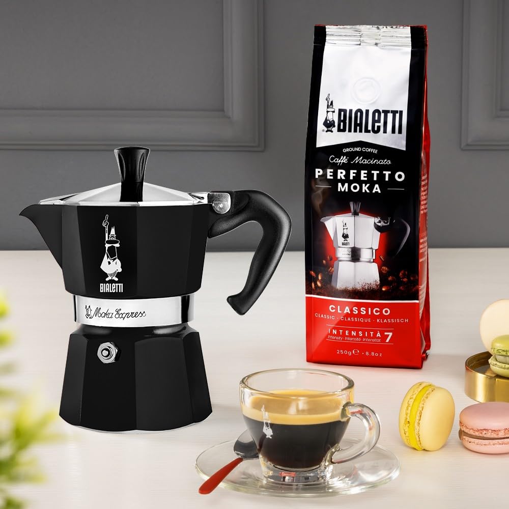 Bialetti 4953 Moka Express Espresso Maker  Black