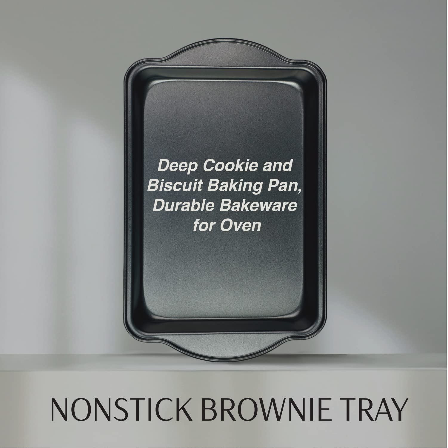 Decorrack Non-Stick Lasagna Pan, 12.5 Inch Baking And Roasting Pan, Heavy Duty Bakeware For Oven (1 Pack)