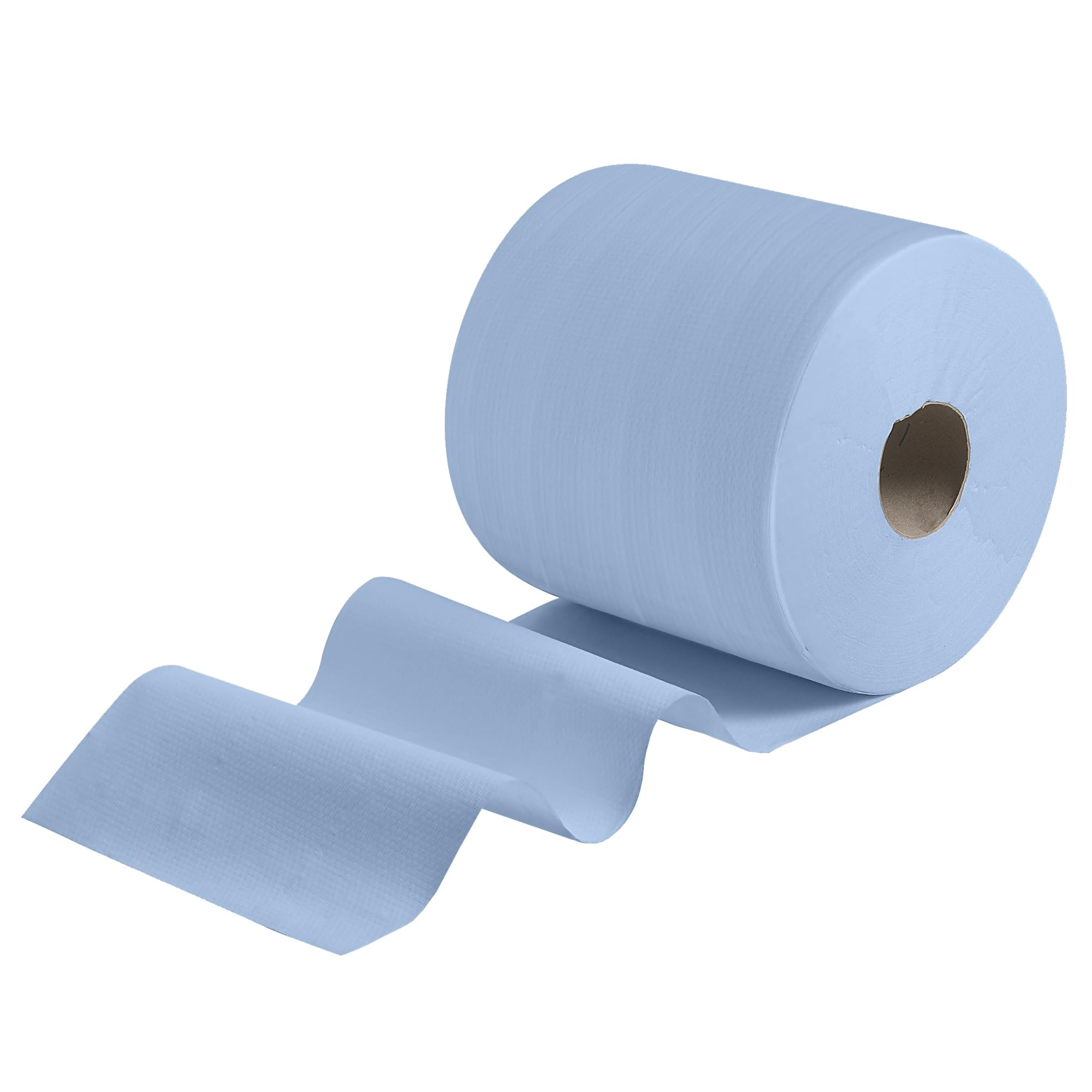 WypAll Power Clean X80 Heavy Duty Cloths (41043)  Extended Use Cloths Jumbo Roll  Blue  475 Sheets / Roll; 1 Roll / Case 8347