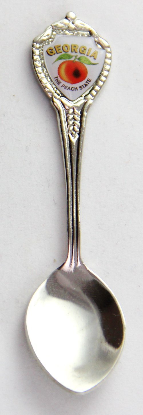Georgia State Souvenir Collectible Mini Spoon 3'' Lpco
