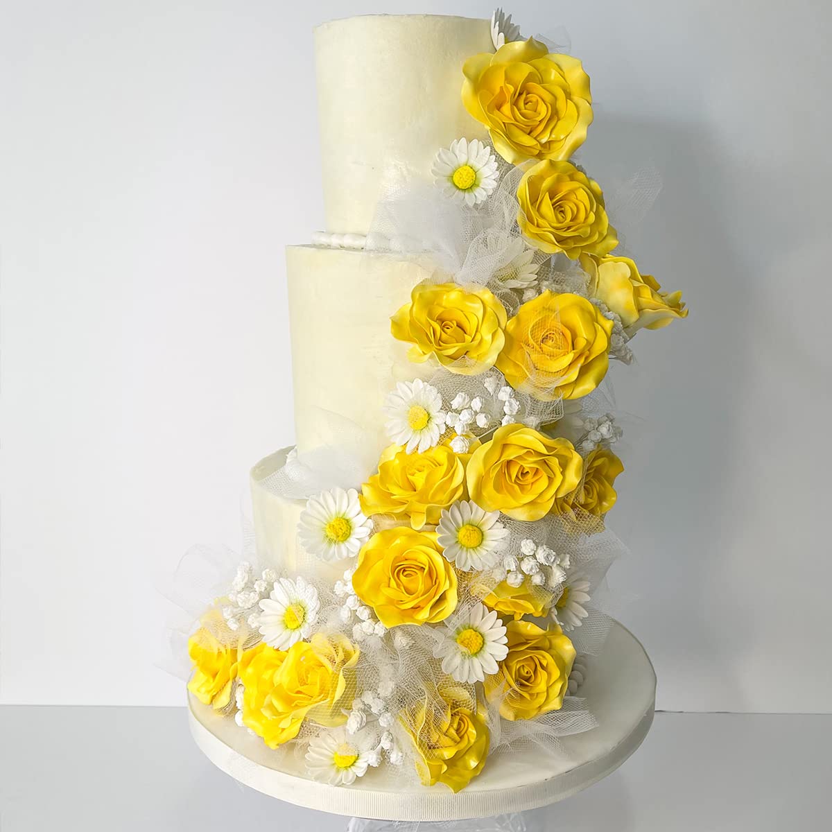 Flower Pro Ultimate Filler Flowers Silicone Mold for Cake Decorating by Katy Sue - Creates 17 Different Flower or Bud Elements for Small Flower Making