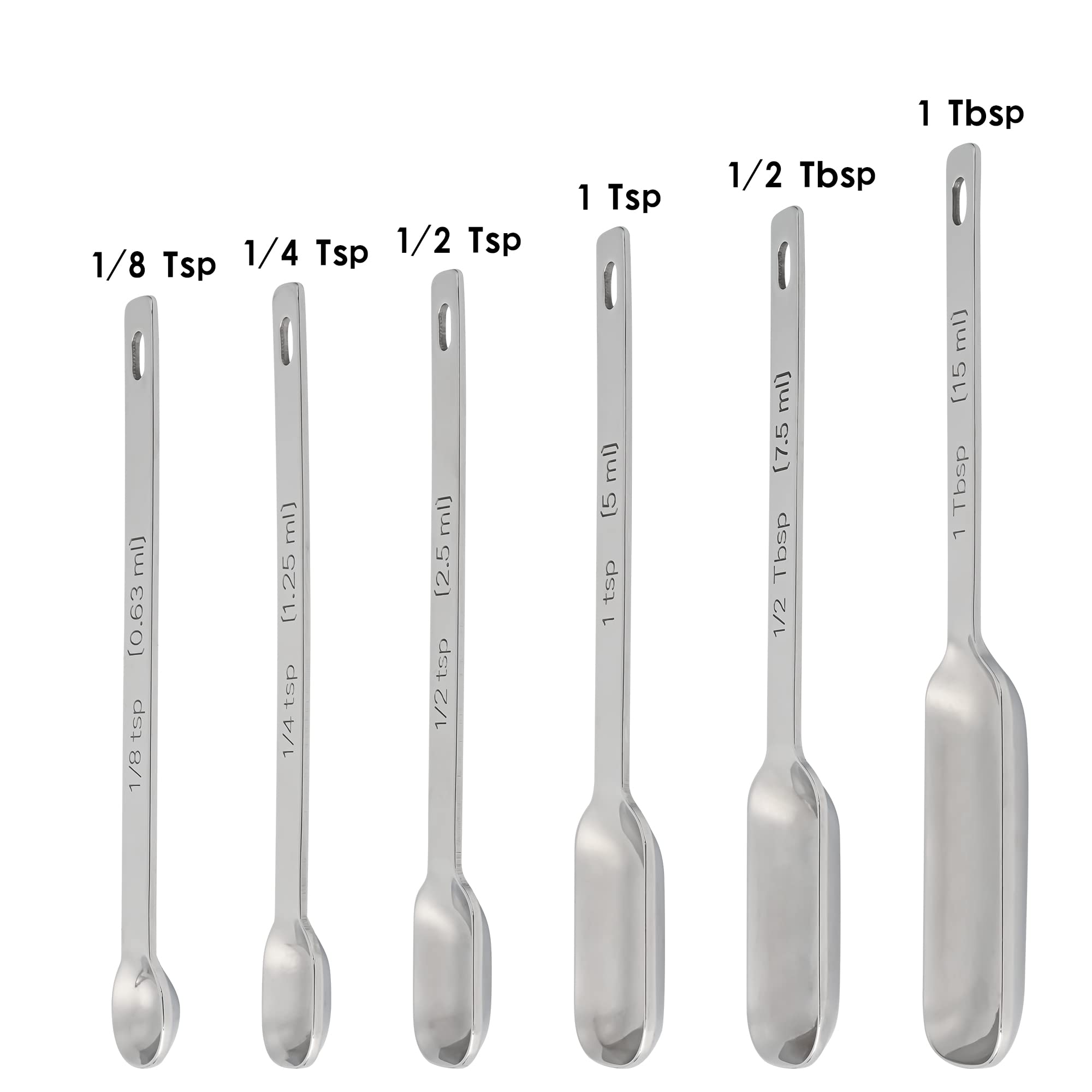 Nstezrne Measuring Cups And Spoons Set, 18/8 Stainless Steel Measuring Cups And Spoons Set Of 12, Metal Measuring Cups Set, 5 Dr