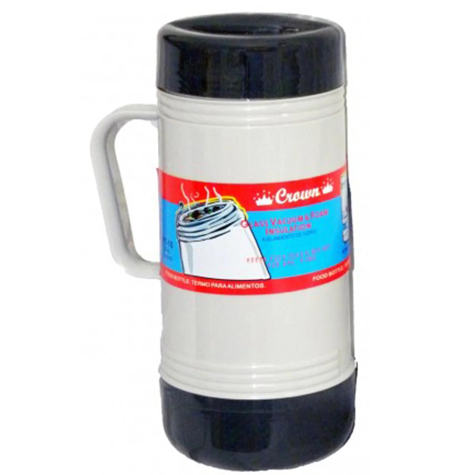 Brentwood Vacuum, 1.0-Liter, white center color top and bottom