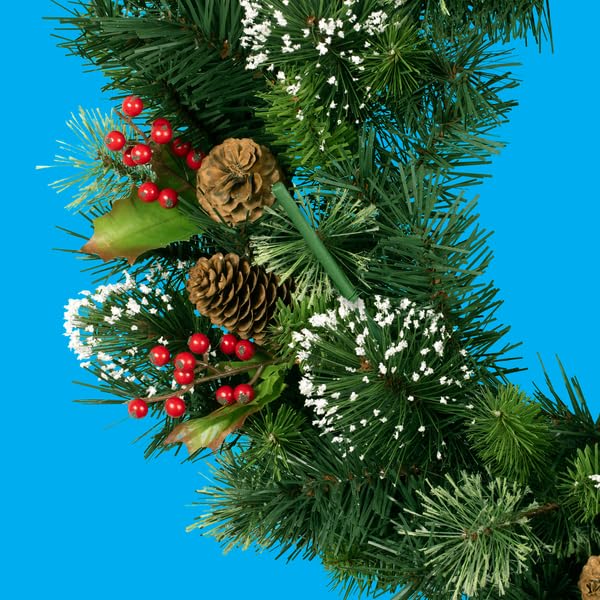Scentsicles Snowberry Pine Scented Christmas Ornaments with Hooks - 1 Bottle (6 Sticks Total)