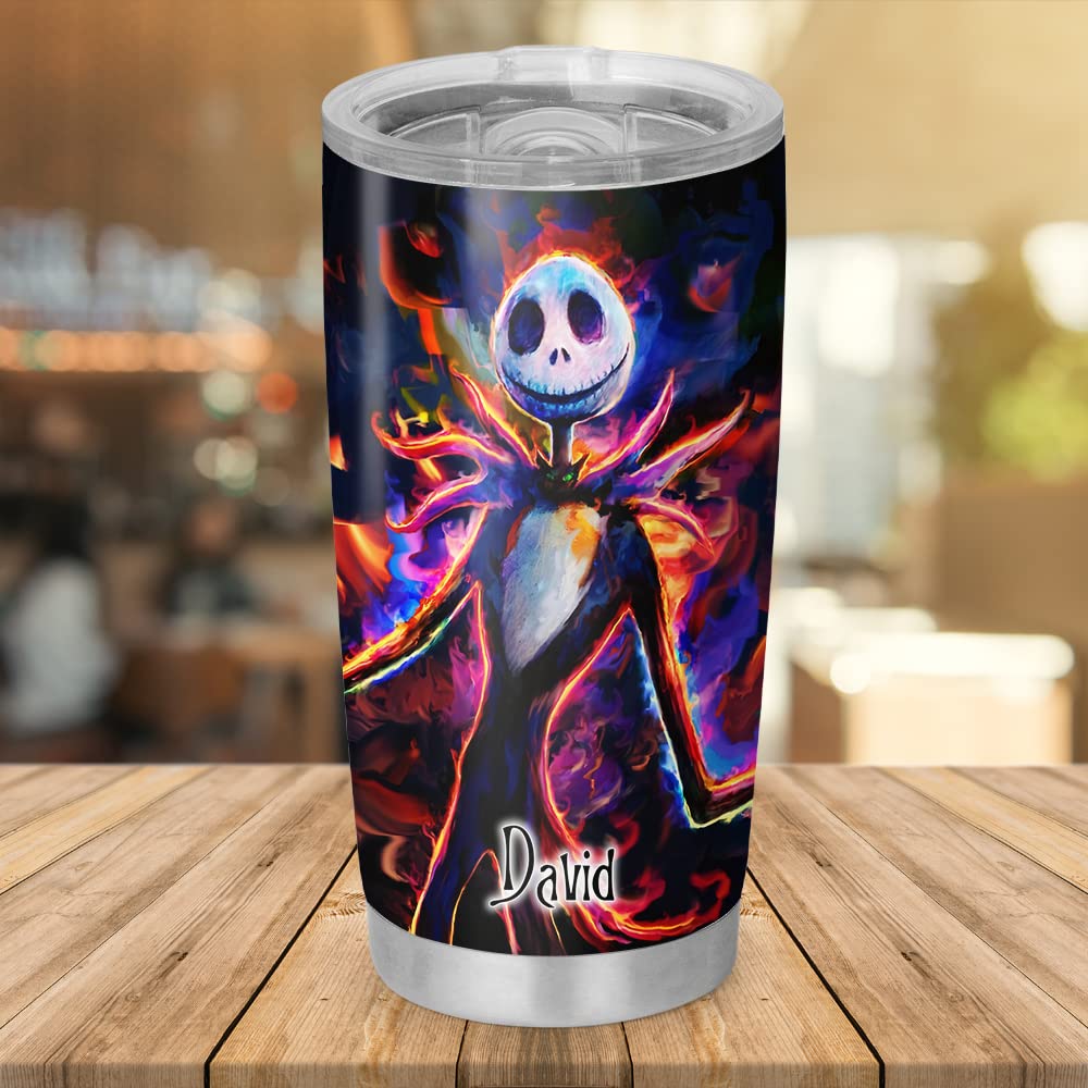 So Many Pets Sally&Jack Couple Nightmare Characters Art Halloween Tumbler Gifts For Him Her Wife Husband Christmas Movie 30Oz 20
