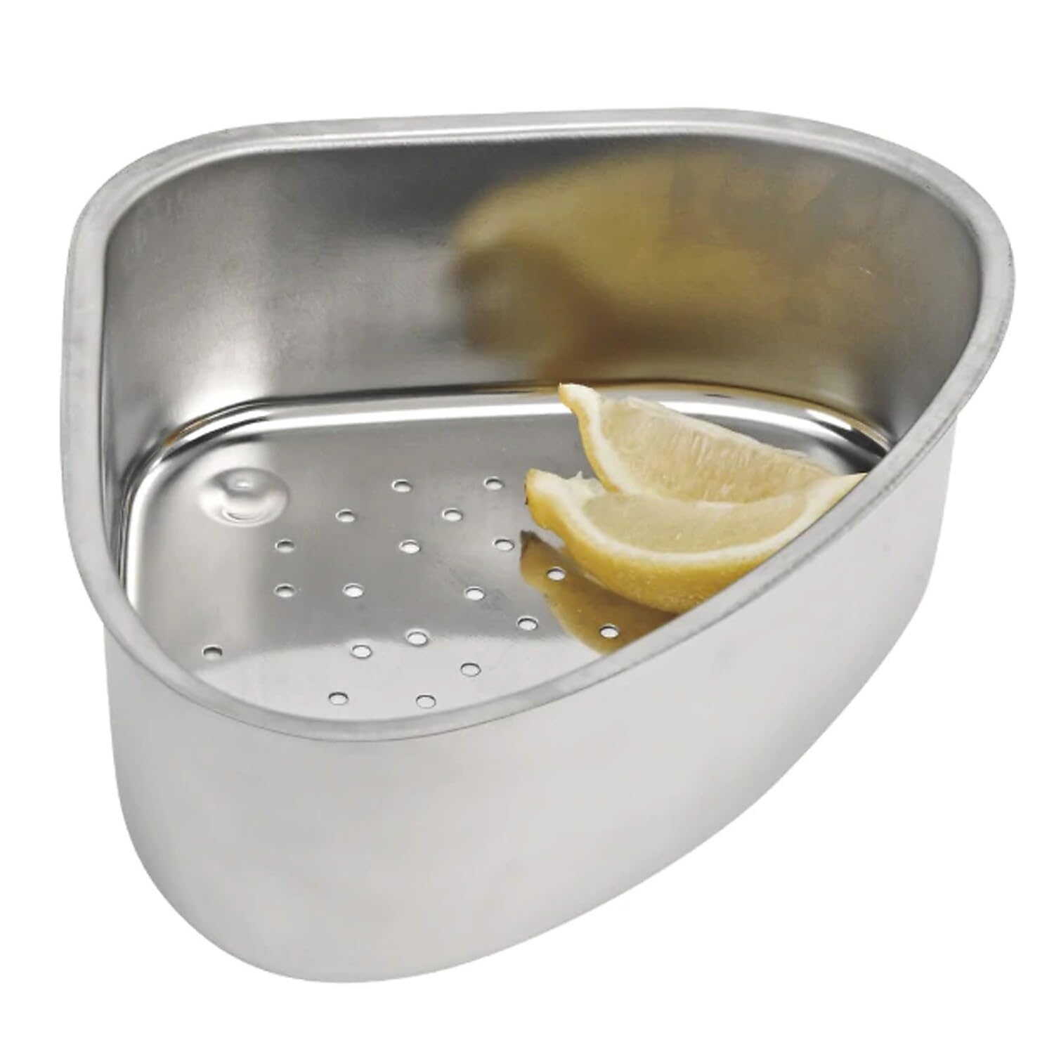Better Houseware Corner Sink Strainer, Standard, Stainless