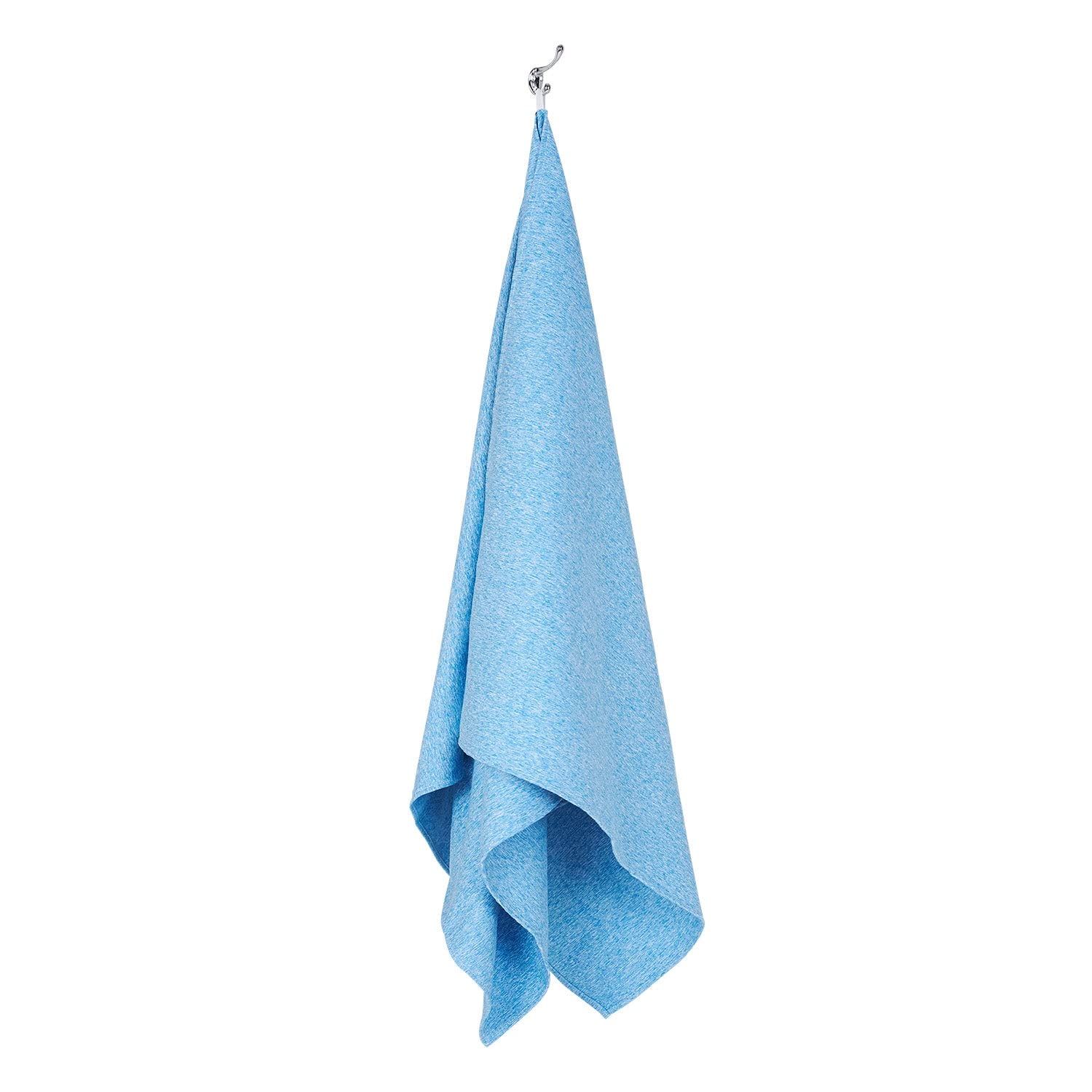 Dock & Bay Quick Drying Towel - for Sports & gym - compact  Lightweight - 100% Recycled - Includes Bag - Essential - Lagoon Blue - Extra Large (200x90cm  78x35)