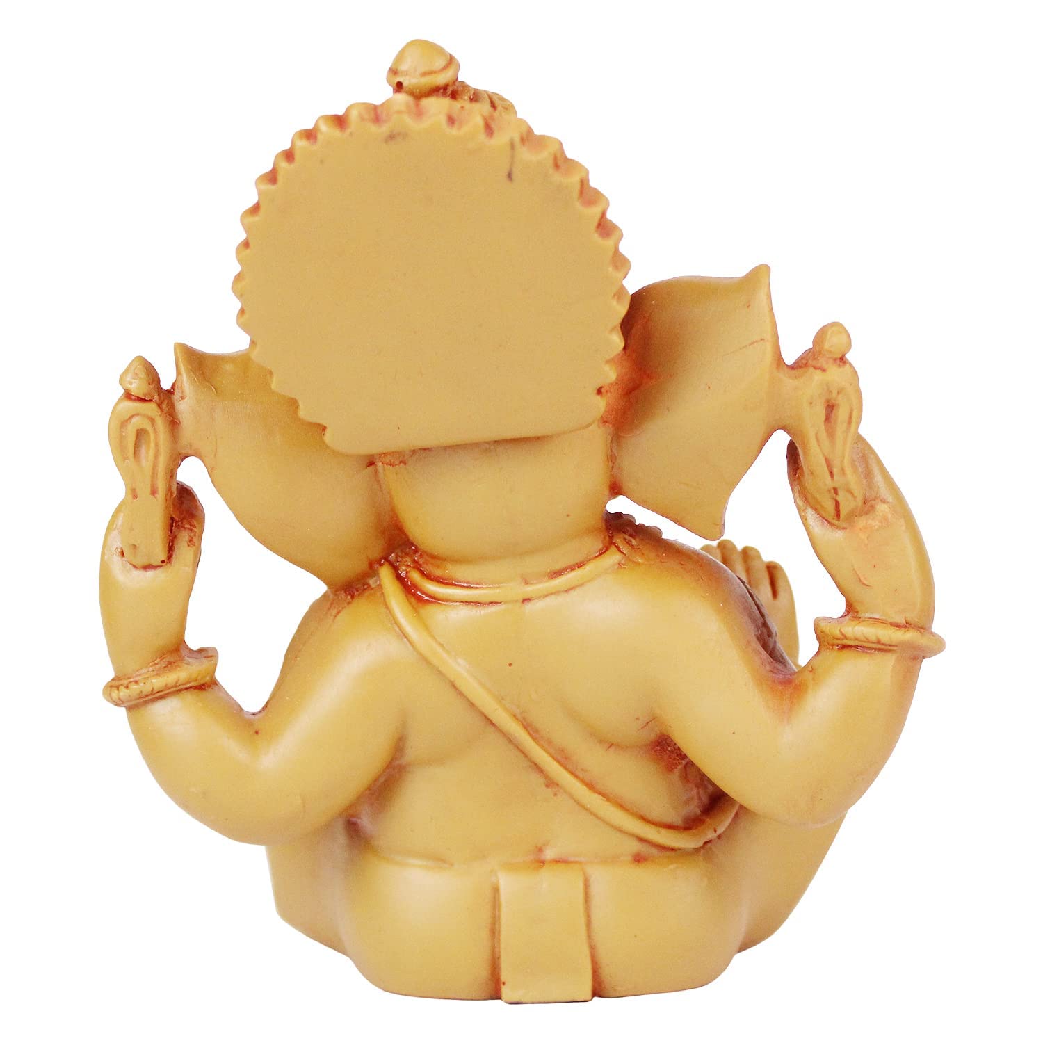 Kartique Ganesha Bhagwan With Modak Mangalkari Ganesh Idol Ganpati Murti Statue Home Office Entrance Car Dashboard Height 6 Inch