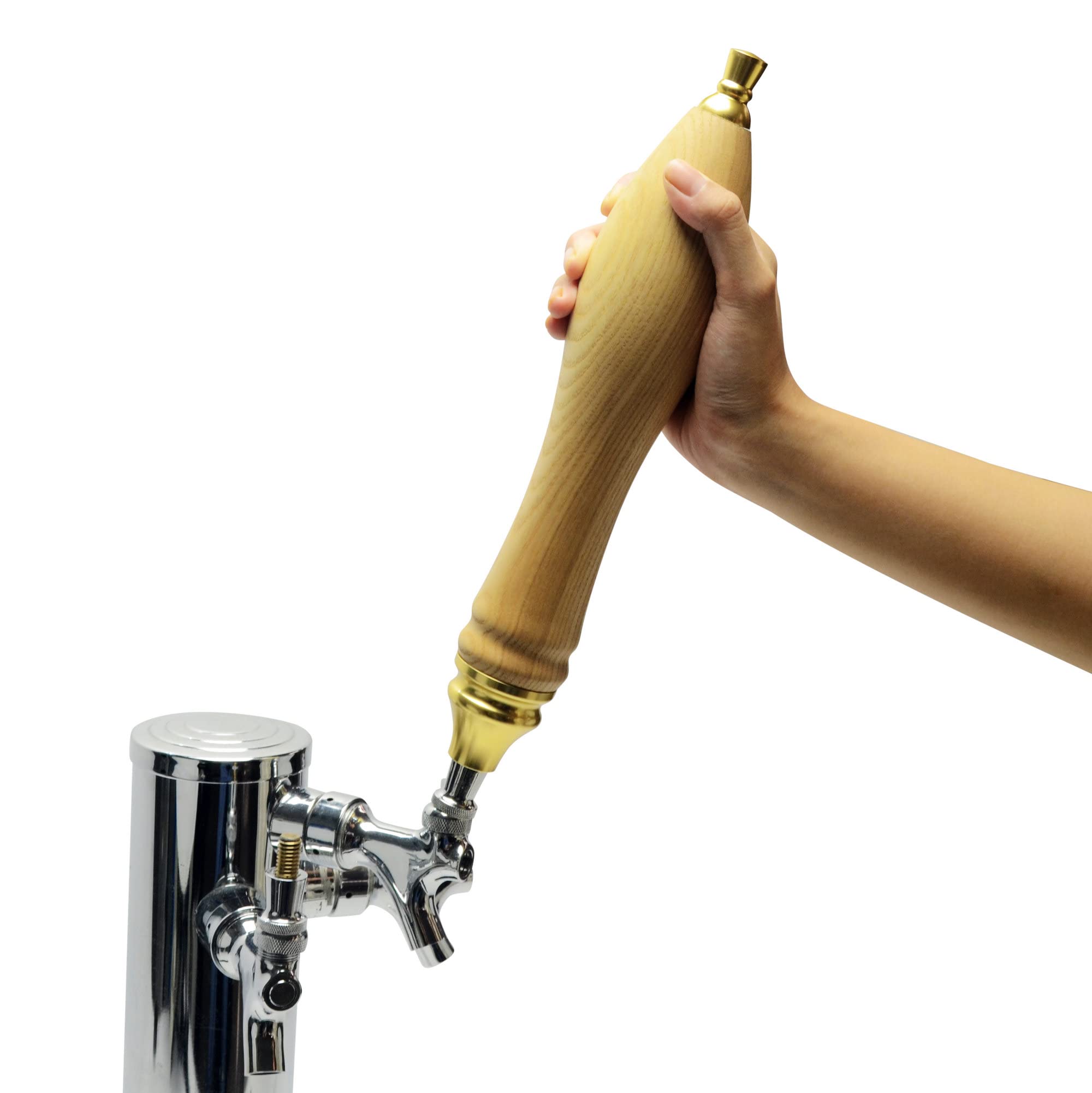 Pub Style Wood Tap Handle Bar Tap For Homebrew, Kegerator