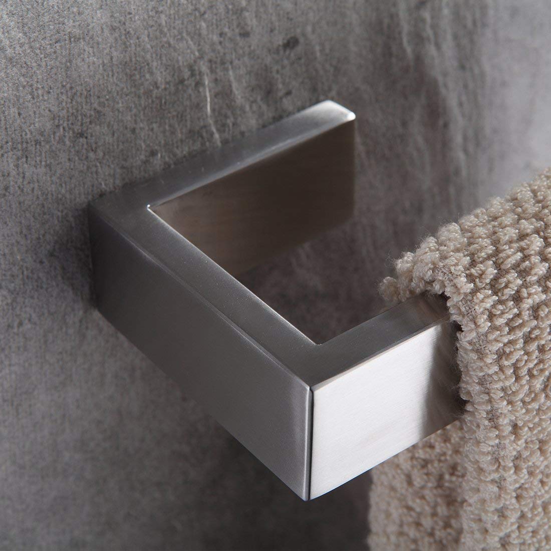 Fapully Four Piece Bathroom Accessories Set Stainless Steel Wall Mounted Brushed Nickel Finished