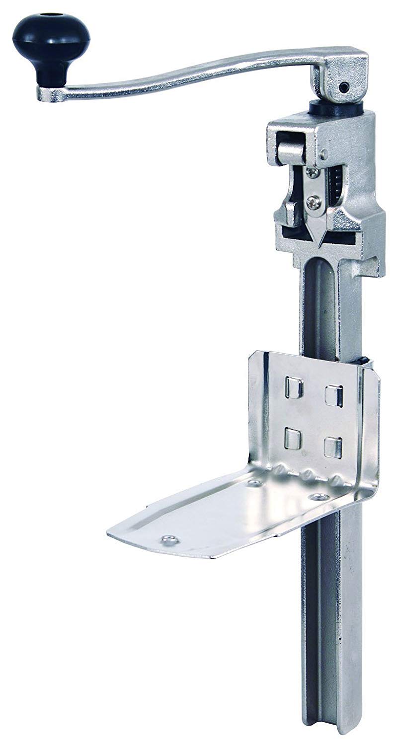 Crestware Commercial Can Opener, Large, Silver