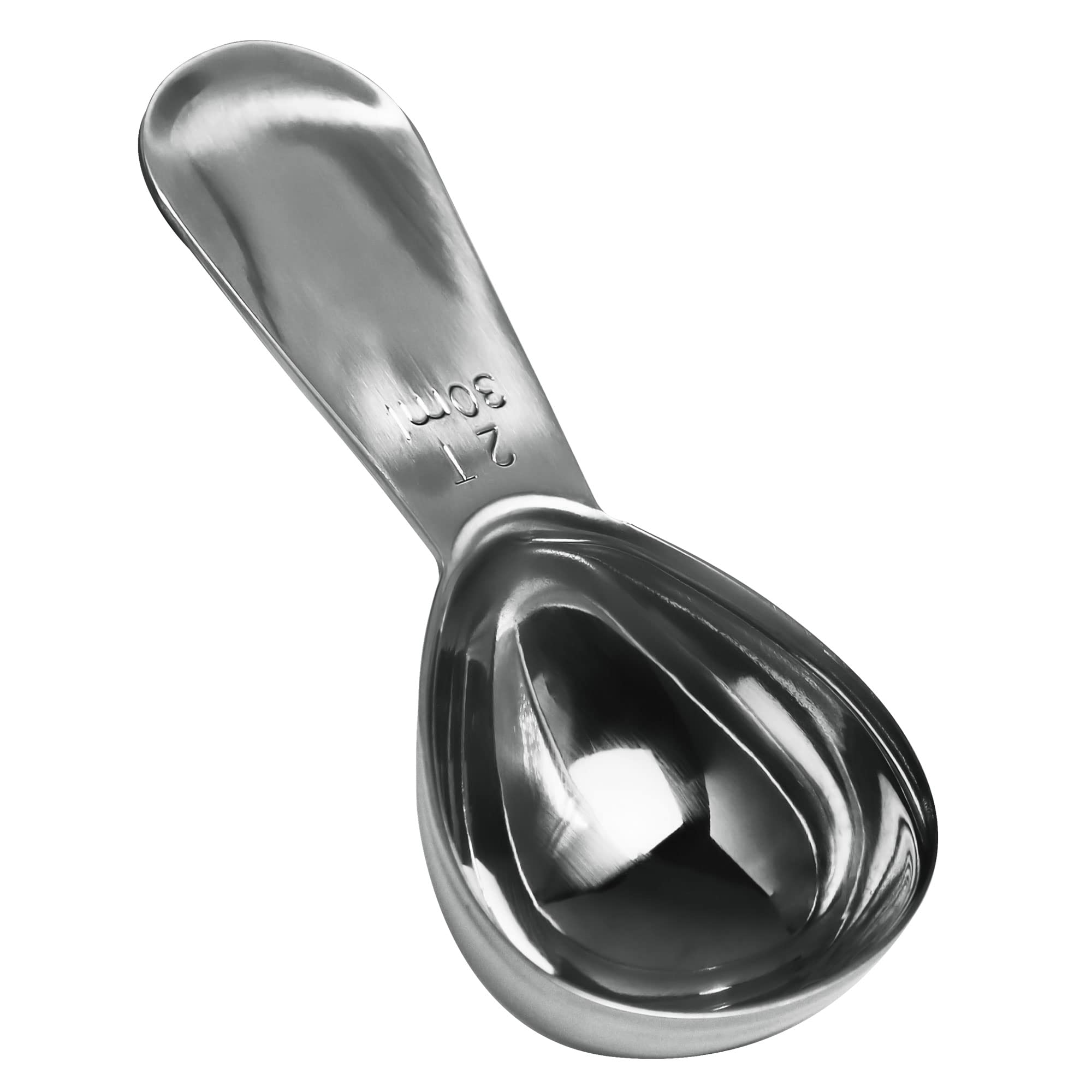 London Sip Stainless Steel Coffee Scoop, 2 Tablespoon Scoop Great For Ground Coffee And Tea