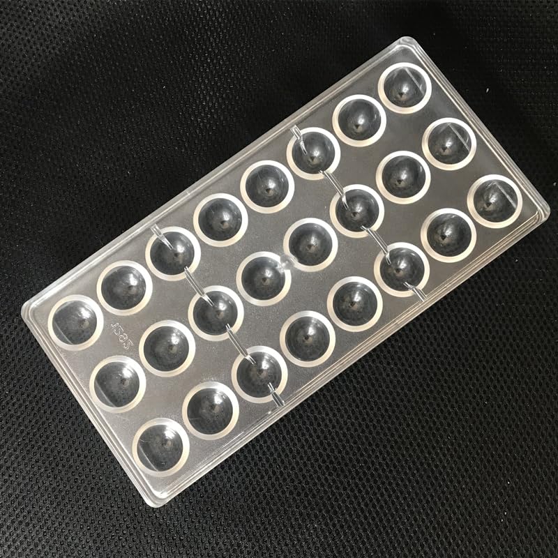 Polycarbonate Cone Chocolate Mold Half Egg Candy Mould Diy Poly-Carbonate Mold
