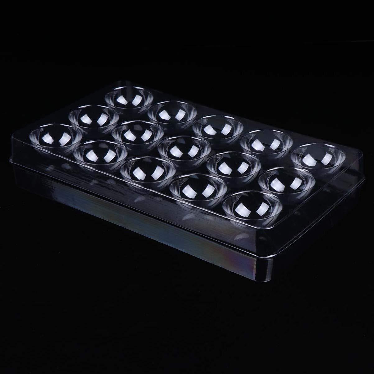 Hemoton 8 Pcs Sugar Flower Drying Mold Fondant Shaping Tray Plastic Cake Decoration Baking Tools For Sugarcraft, Gum, Chocolate,