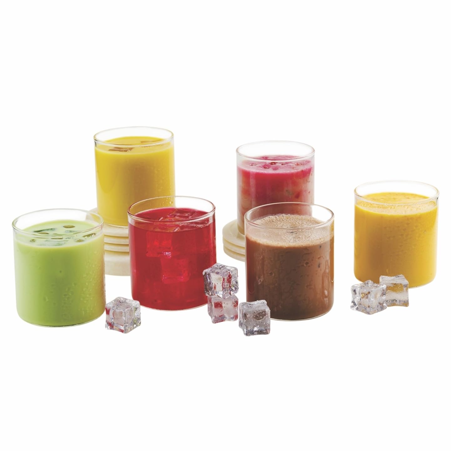 Signora Ware Illusion Borosilicate Glass Drinking Glass | Crystal Clarity | Odorless & Lightweight | Heat and Scratch Resistant 