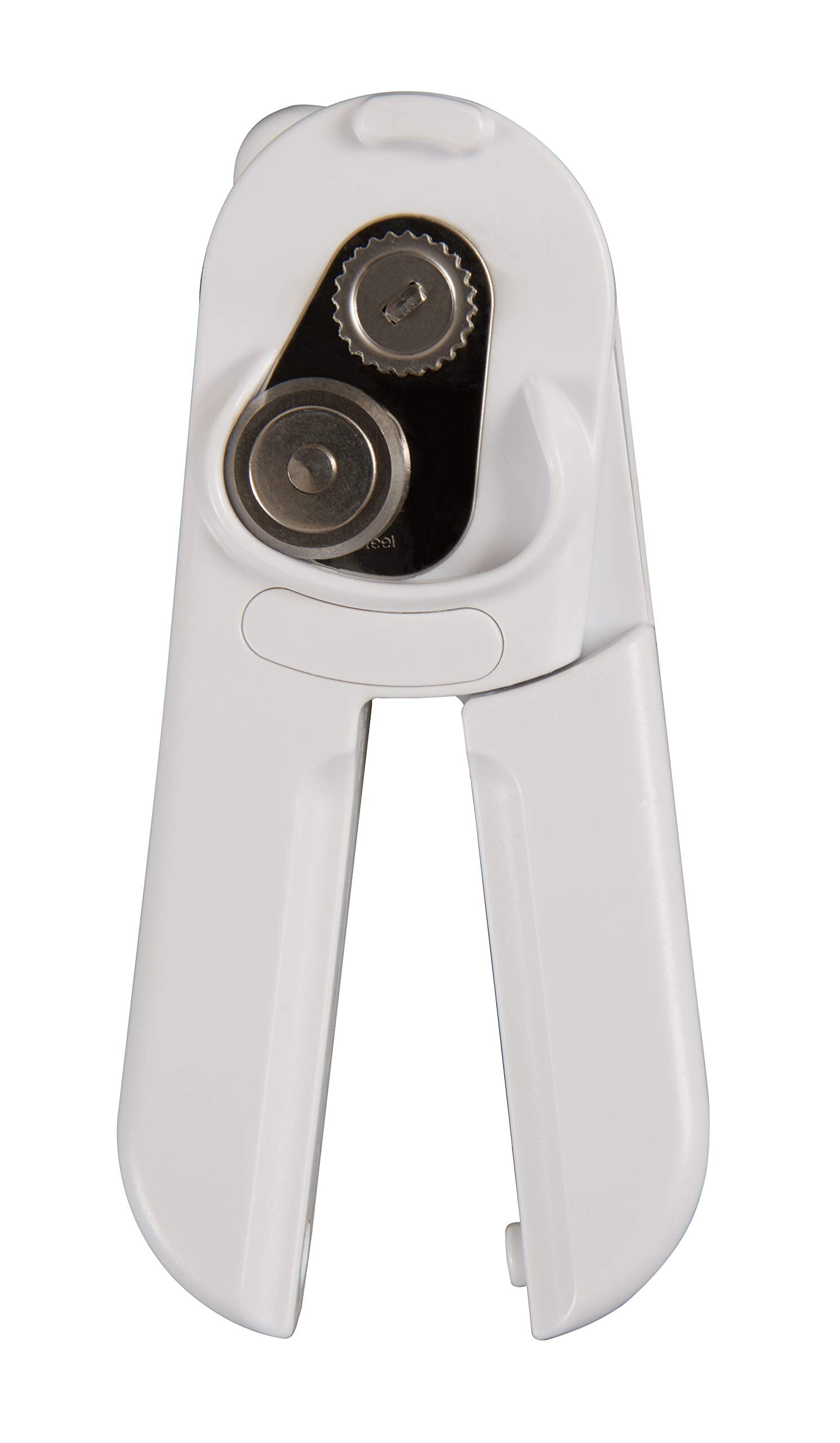culinare c10015 Magican Tin Opener  White  PlasticStainless Steel  Manual can Opener  comfortable Handle For Safety and Ease