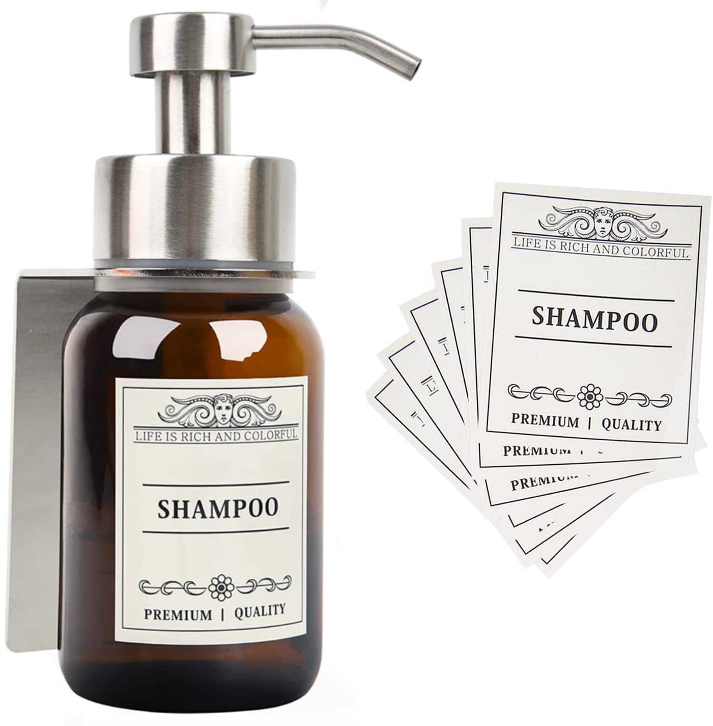 Glass Soap Dispenser With Pump