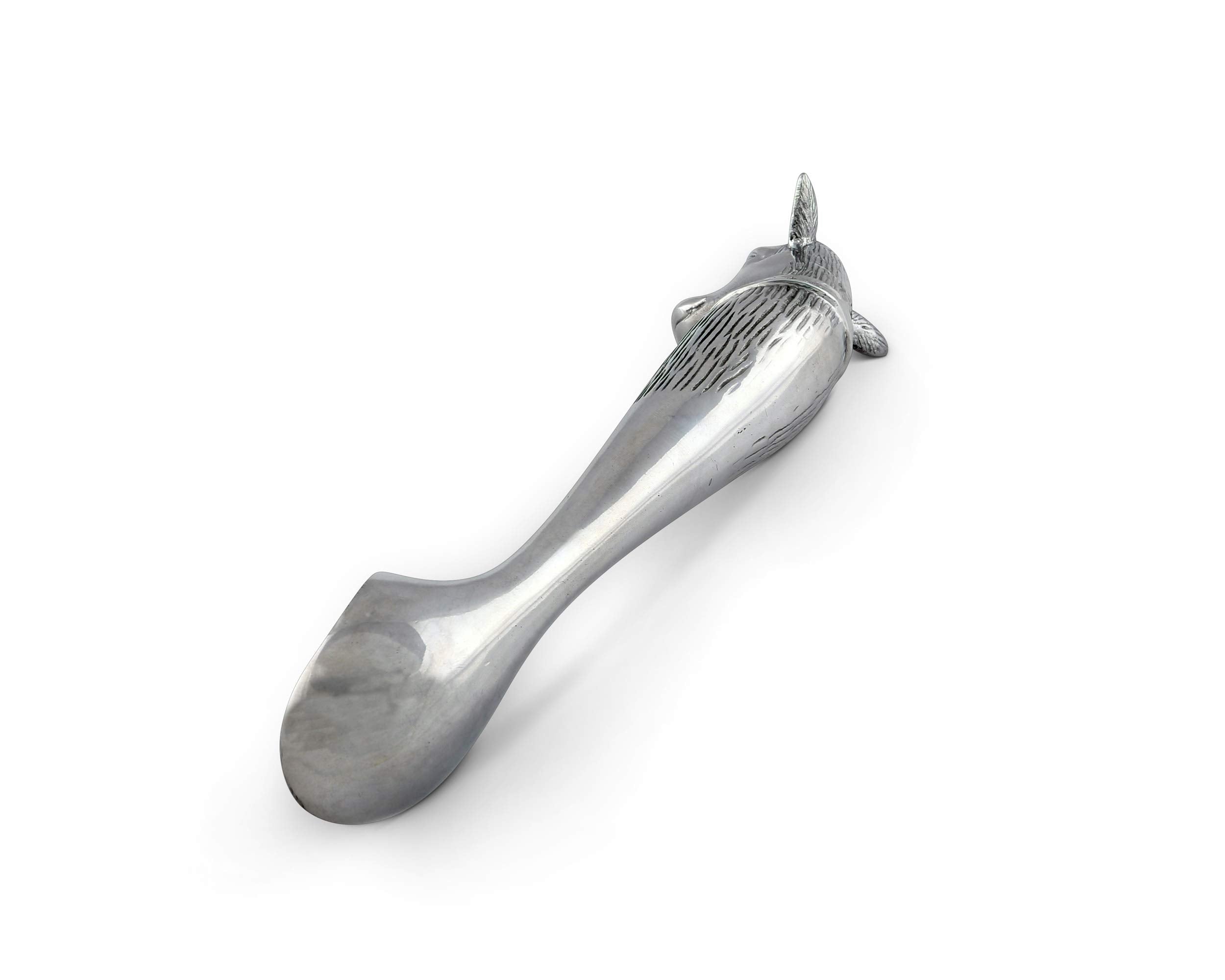 Arthur Court Designs Aluminum Cow Ice Cream Scoop 10 Inch Long