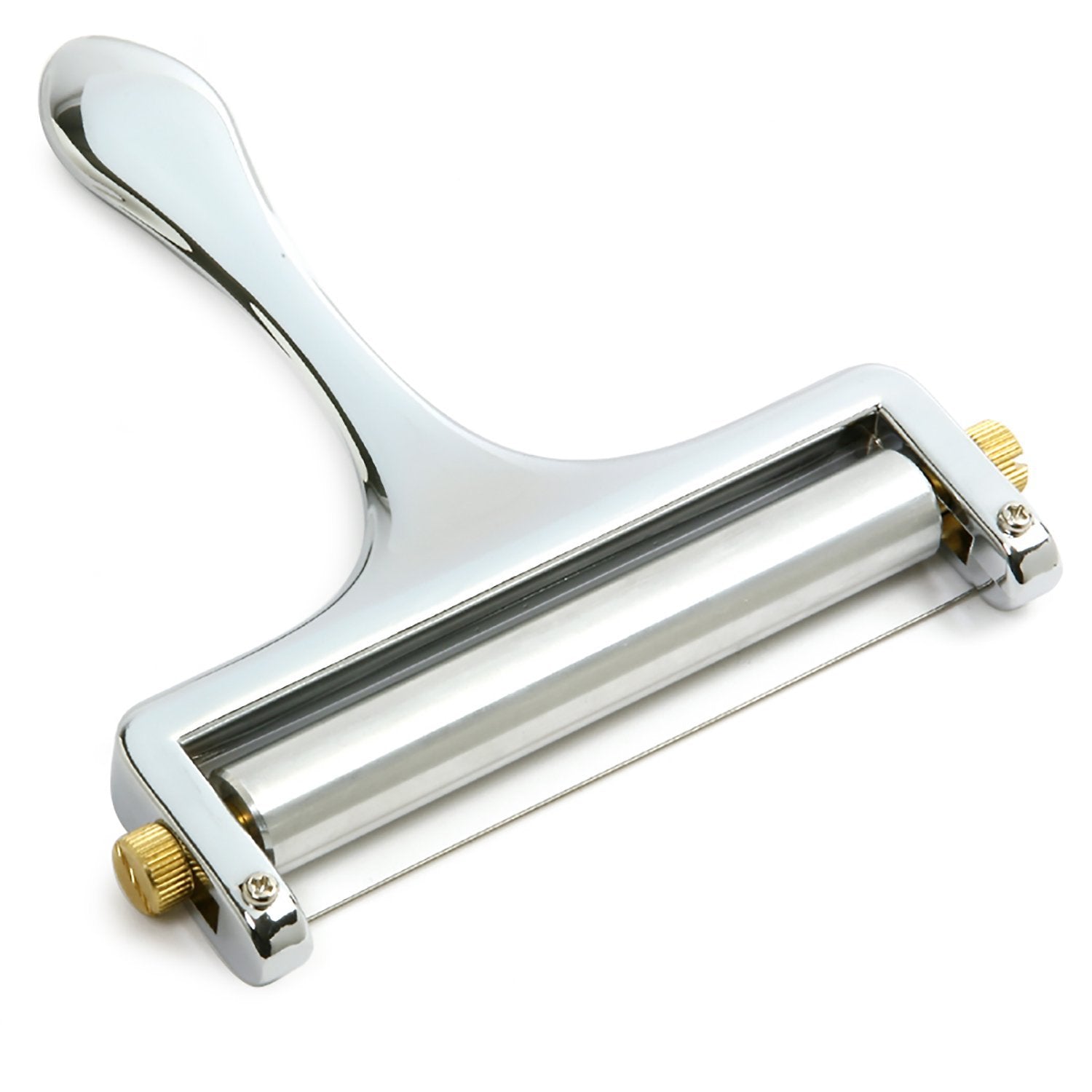 Norpro Heavy Duty Adjustable Cheese Slicer, Zinc, 5in/13cm, Gray, Model 330