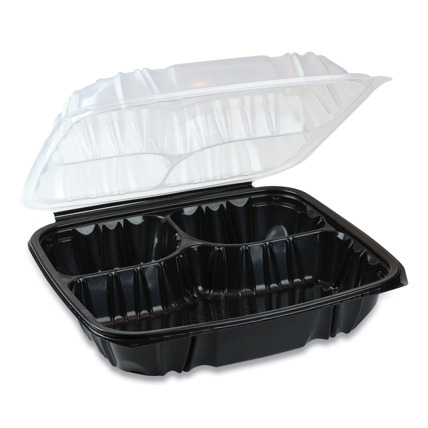 Container,Hinged-Lid,3,Bk