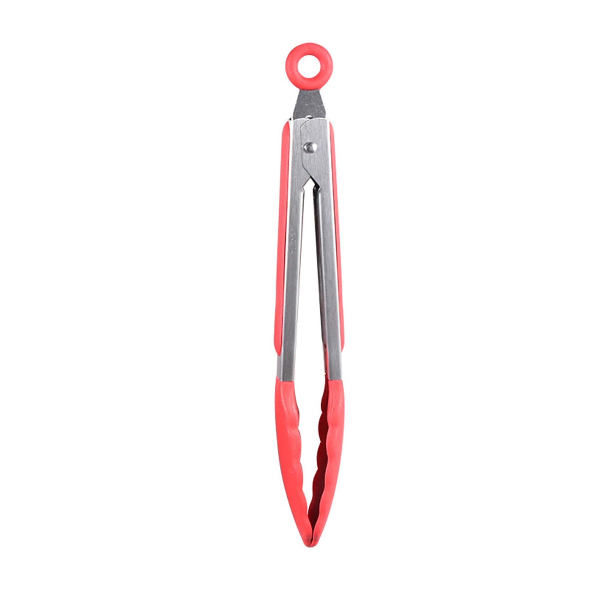 Clazkit Kitchen Baking Bbq Heat Resistant Cooking Food Clip With Silicone Tips Tongs, Pack Of 1