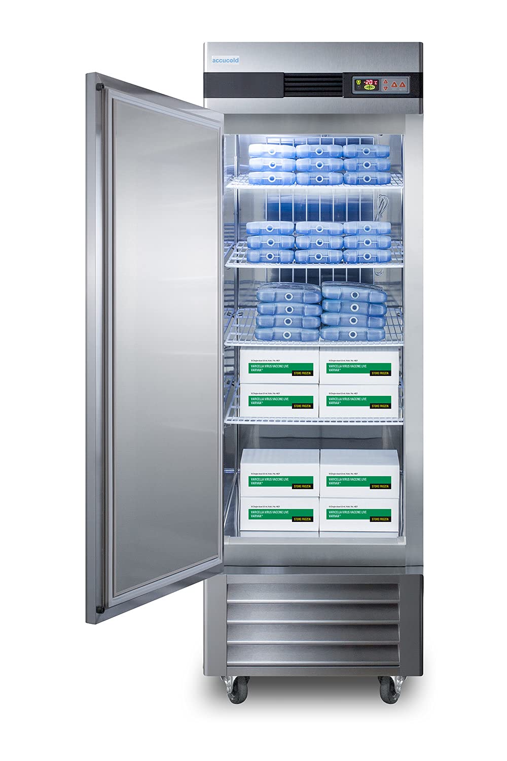 Pharma-Lab frost-free 23 cu.ft. all-freezer in stainless steel  left hand door swing