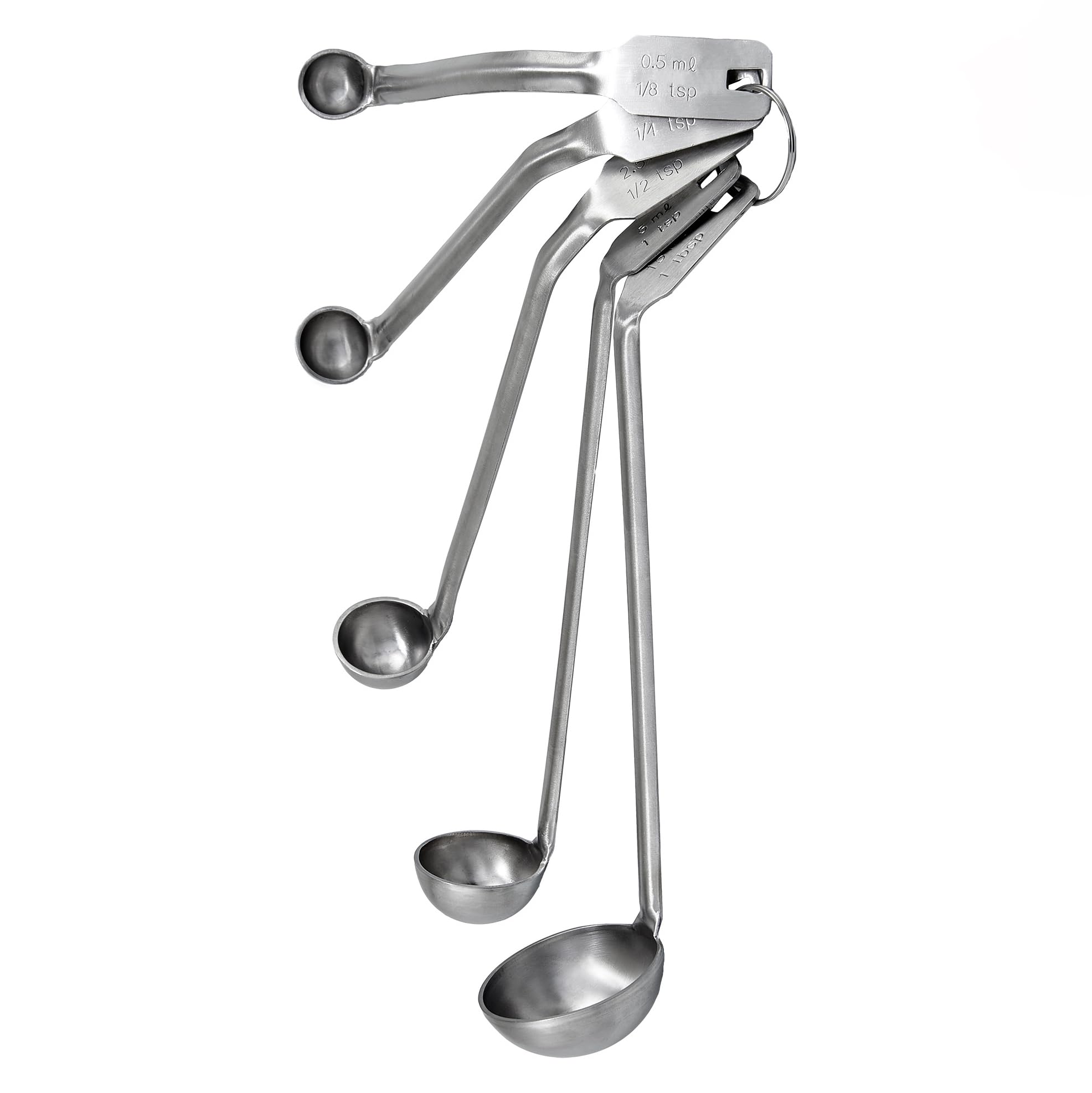 Winco Heavy-Duty Mini Ladle Set, 5 Piece Set