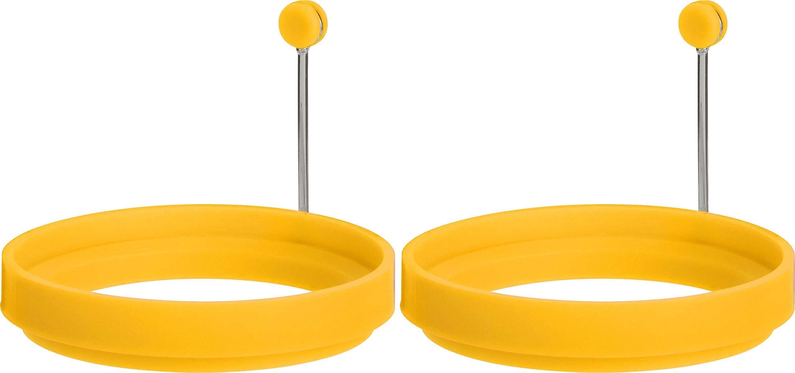 Trudeau, Standard, Yellow Maison Set Of 2 Egg Rings (0537083)