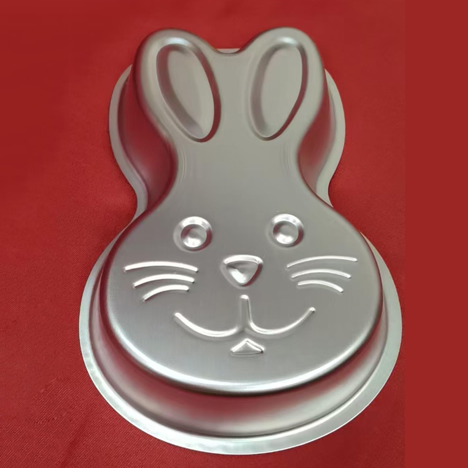 SADYFON Bunny Shaped Cake Pan Aluminum Nonstick Cake Decorating Mould Birthday Anniversary Wedding Party Cake Baking Pans Tins B