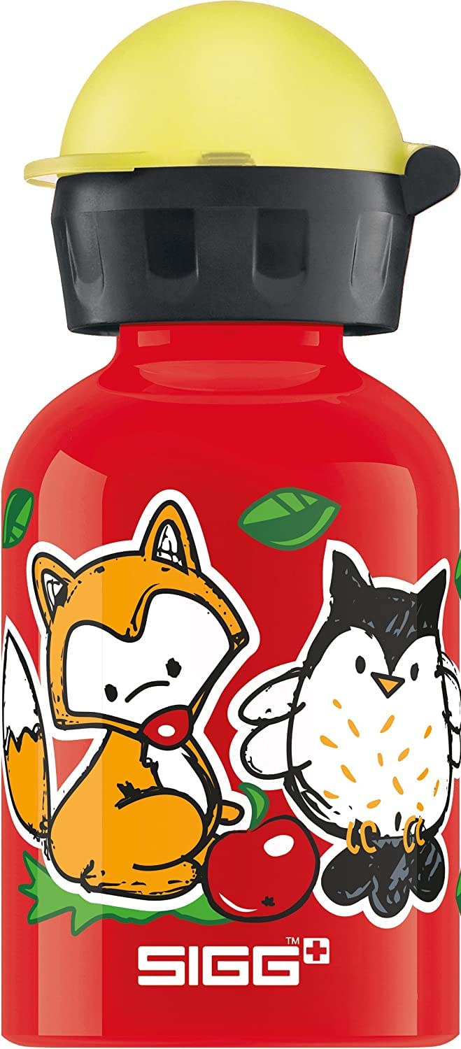 Sigg - Kids Water Bottle - Forest Kids - Leakproof - Lightweight - Bpa Free - Aluminum - 10 Oz