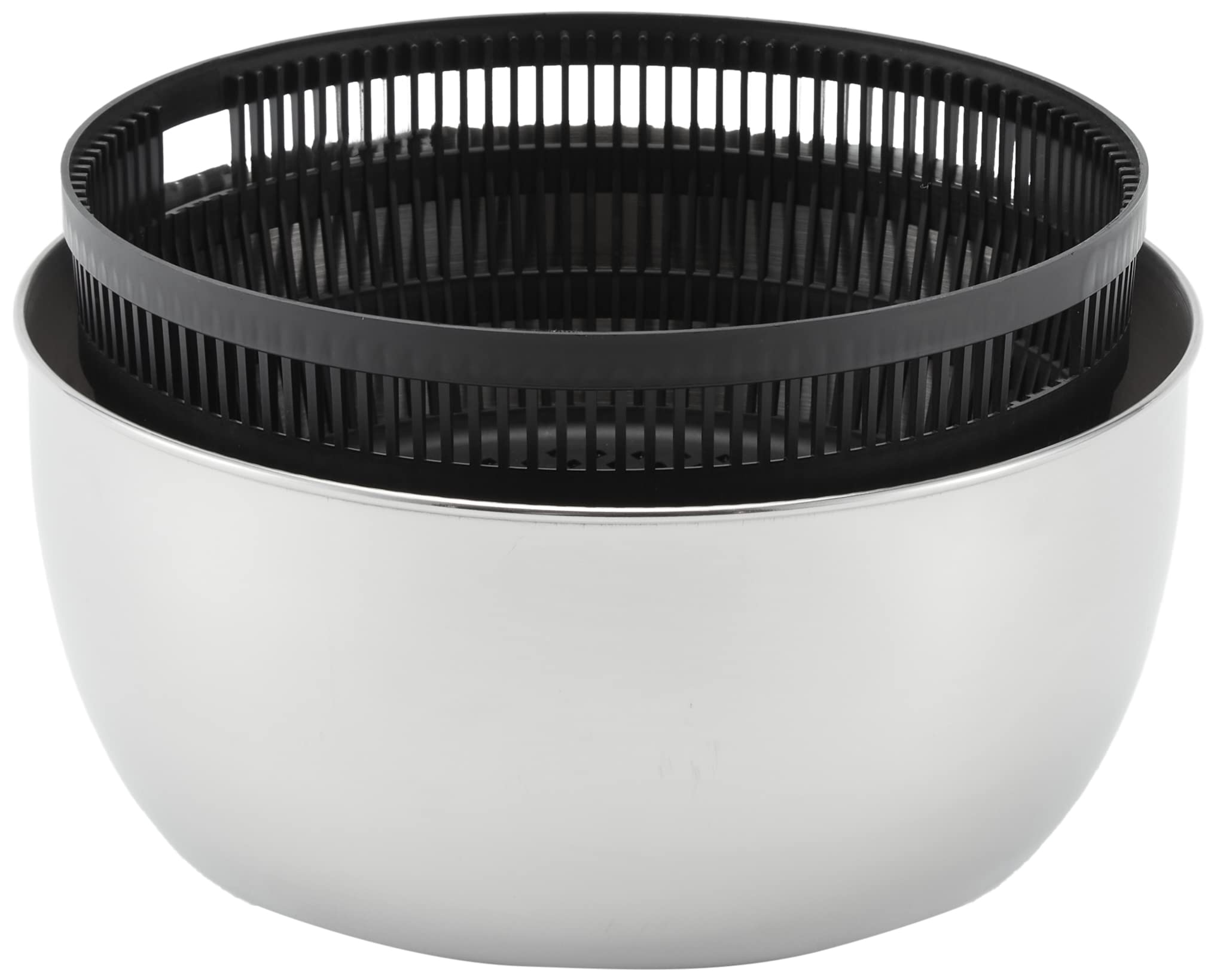 Wmf Salad Spinner, Stainless Steel, Silver, 25.4 X 25.4 X 15.8 Cm
