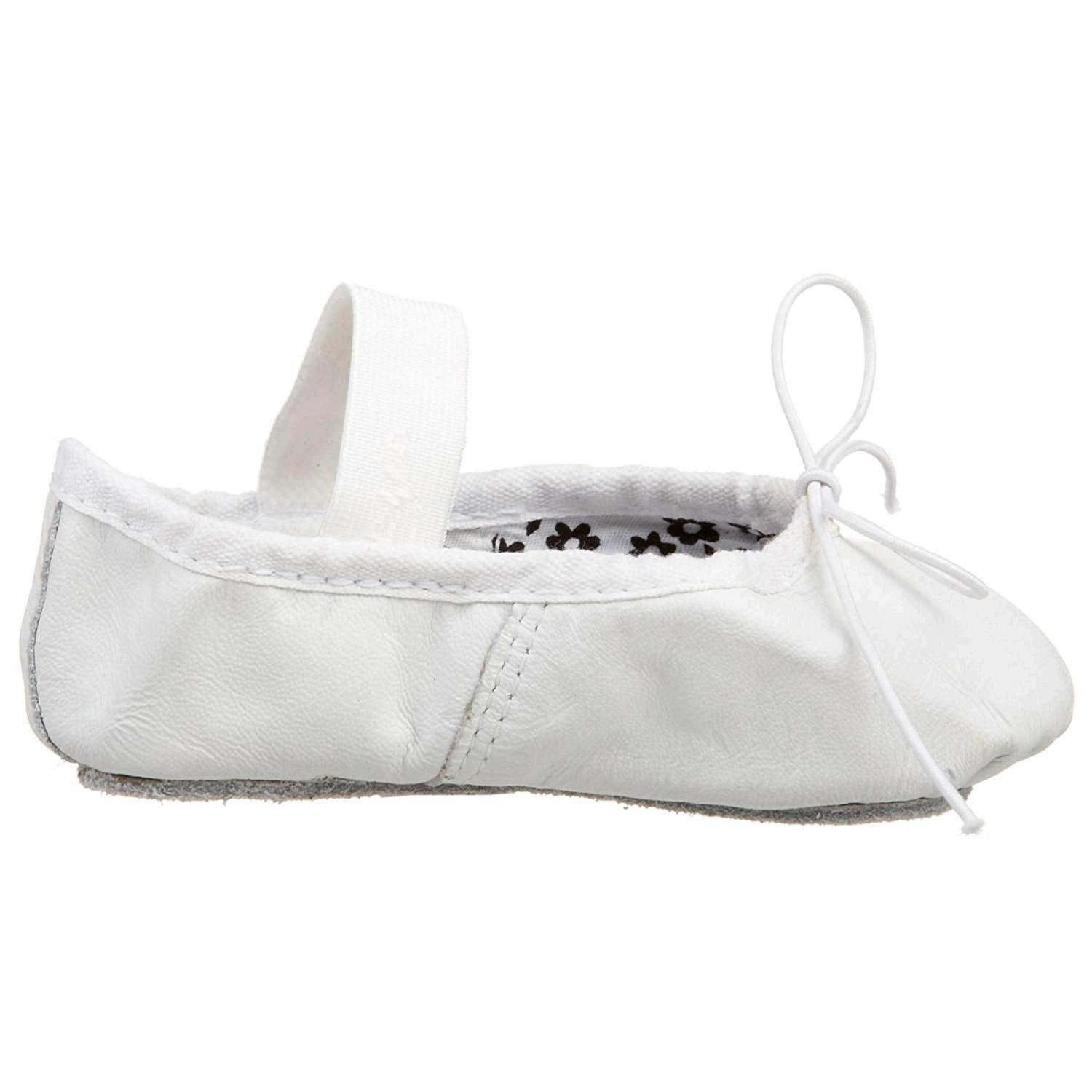 Capezio Girls Daisy 205 Ballet Shoe (Toddlerlittle Kid),White,75 W Us Toddler
