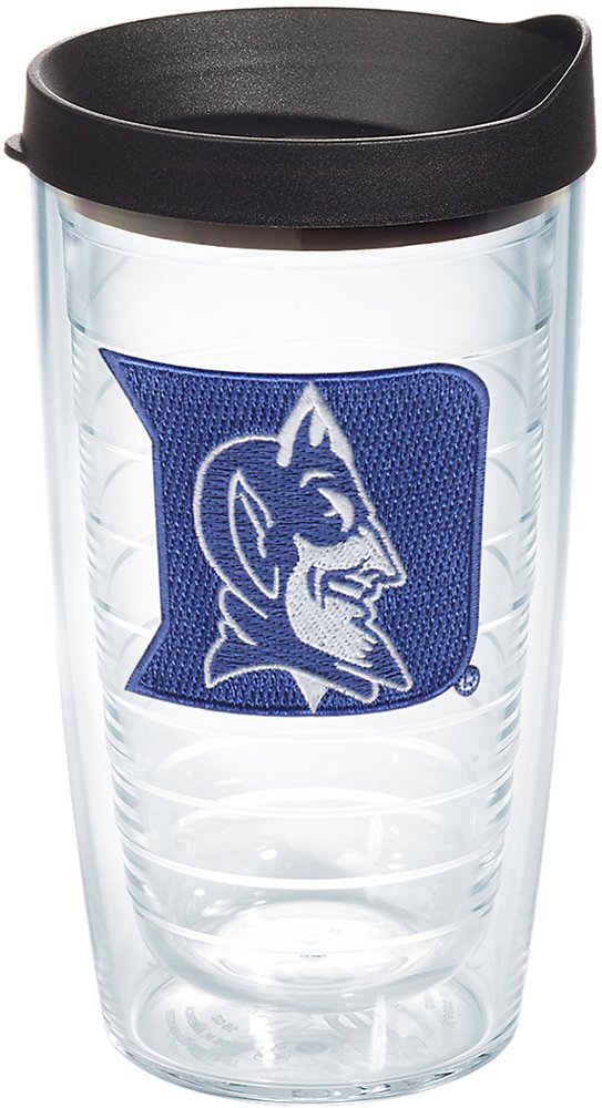 Tervis Made In Usa Double Walled Duke University Blue Devils Insulated Tumbler Cup Keeps Drinks Cold & Hot, 16Oz Mug, Emblem
