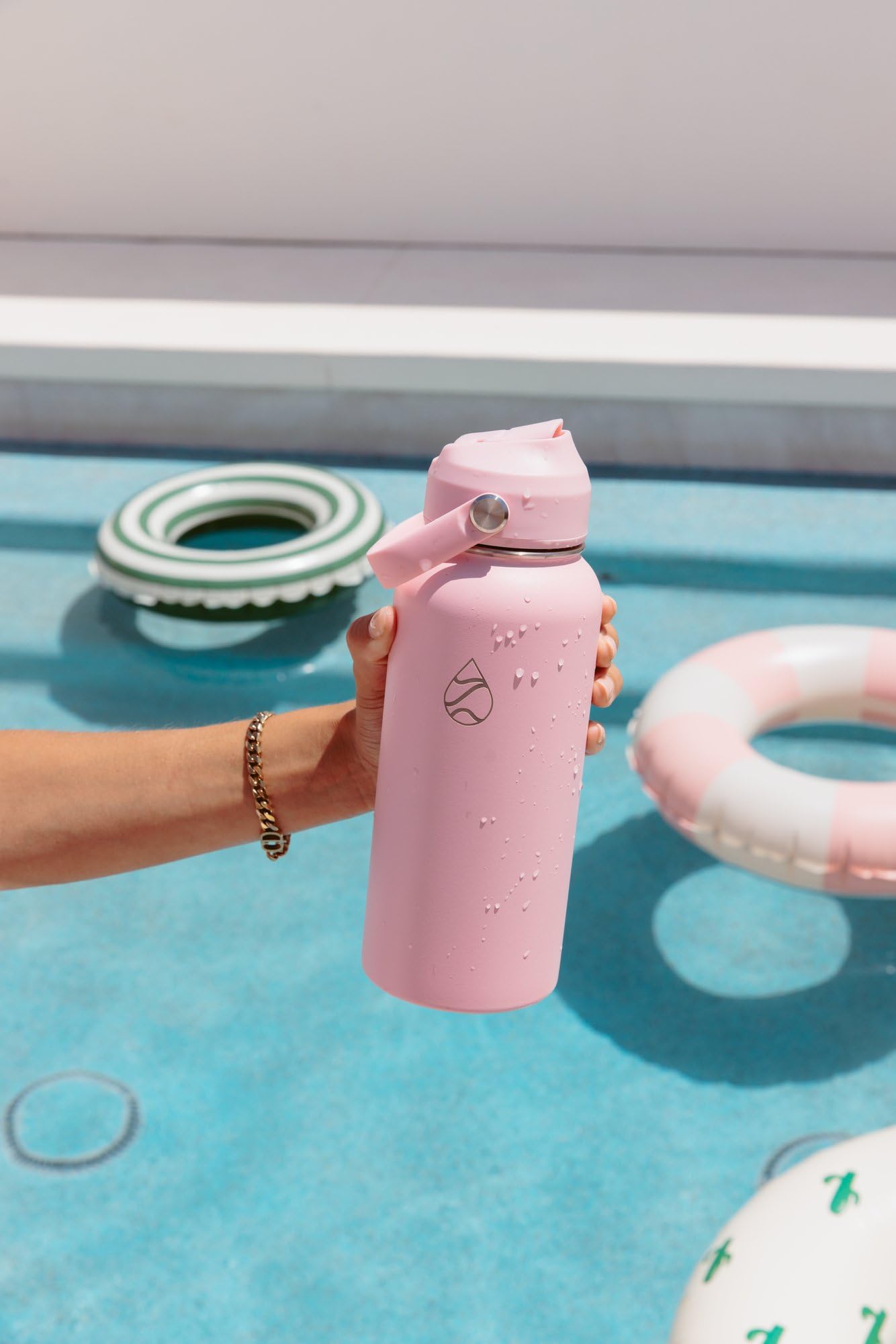Liquid Flask 32 oz Stainless Steel Water Bottle Hydro Vacuum Insulated Metal Thermo Flask Keeps Cold for 24 Hours, Hot for 12 H