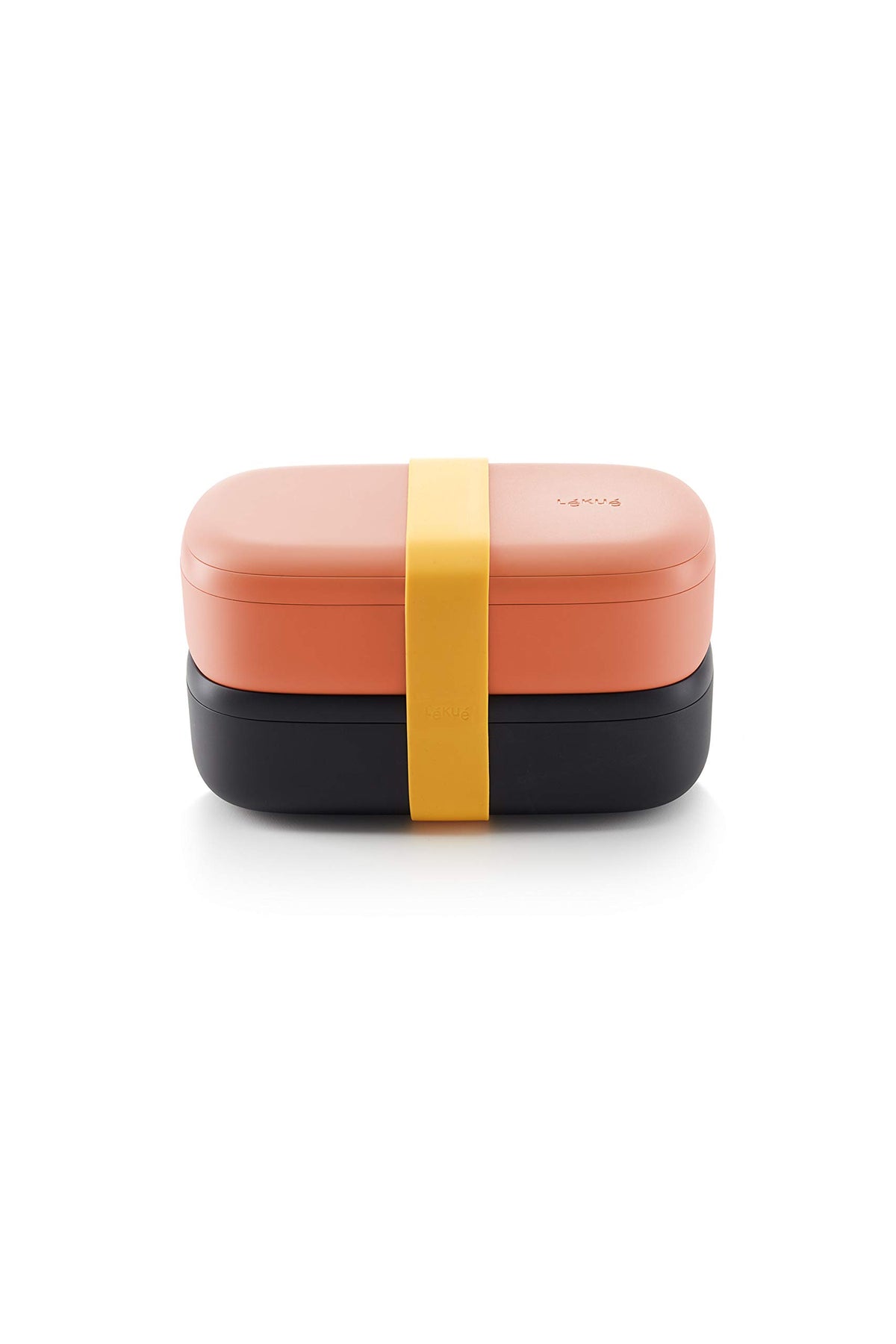 Lekue Lunchbox-To-Go Travel Container Set, Coral