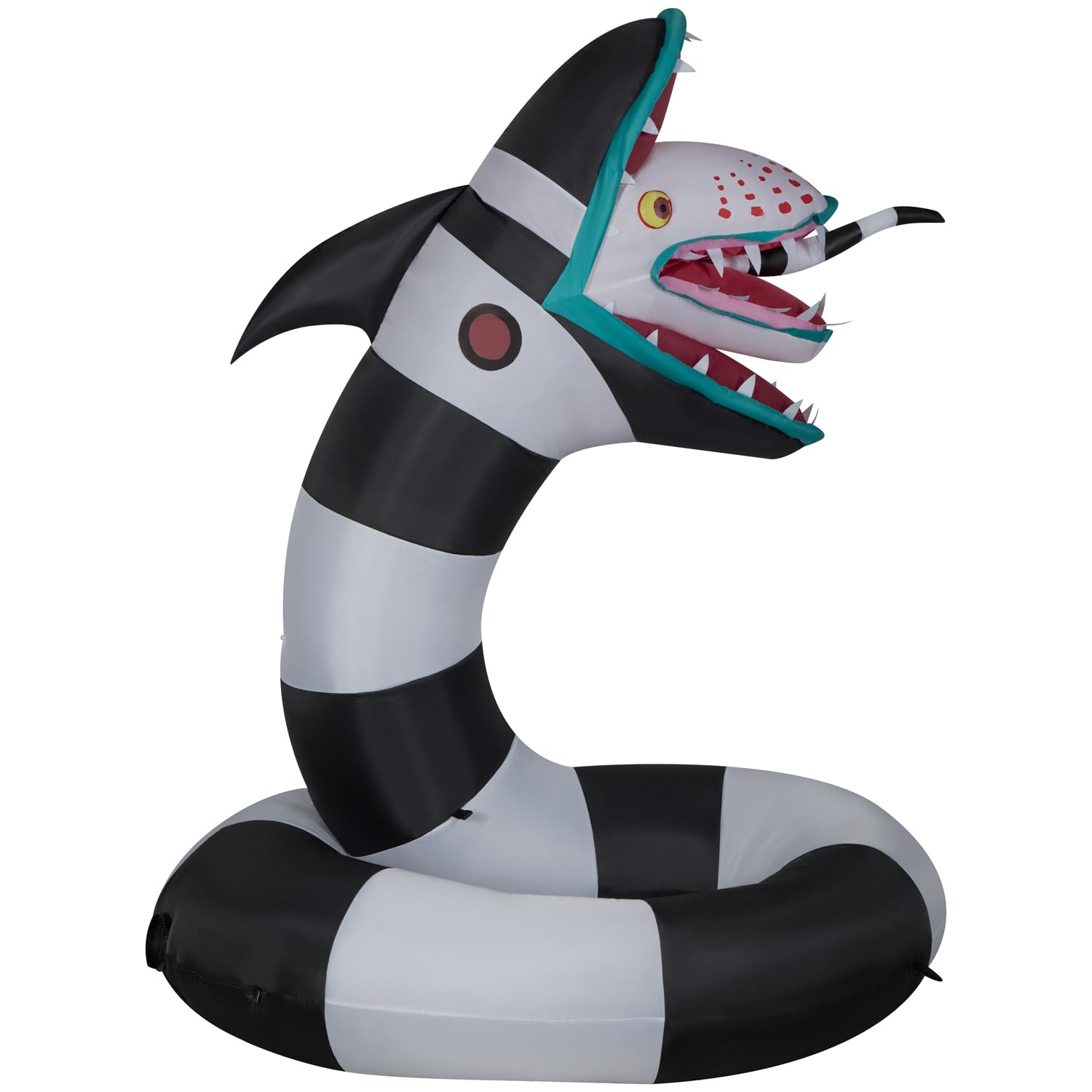 Gemmy 6 Foot Beetlejuice Sandworm Light Up Halloween Inflatable Lawn Decoration
