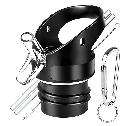 Straw Lid For Hydro Flask Standard Mouth, Simple Modern Ascent Lid With Straw. Improved Replacement Cap Multi-Compatible With 1.