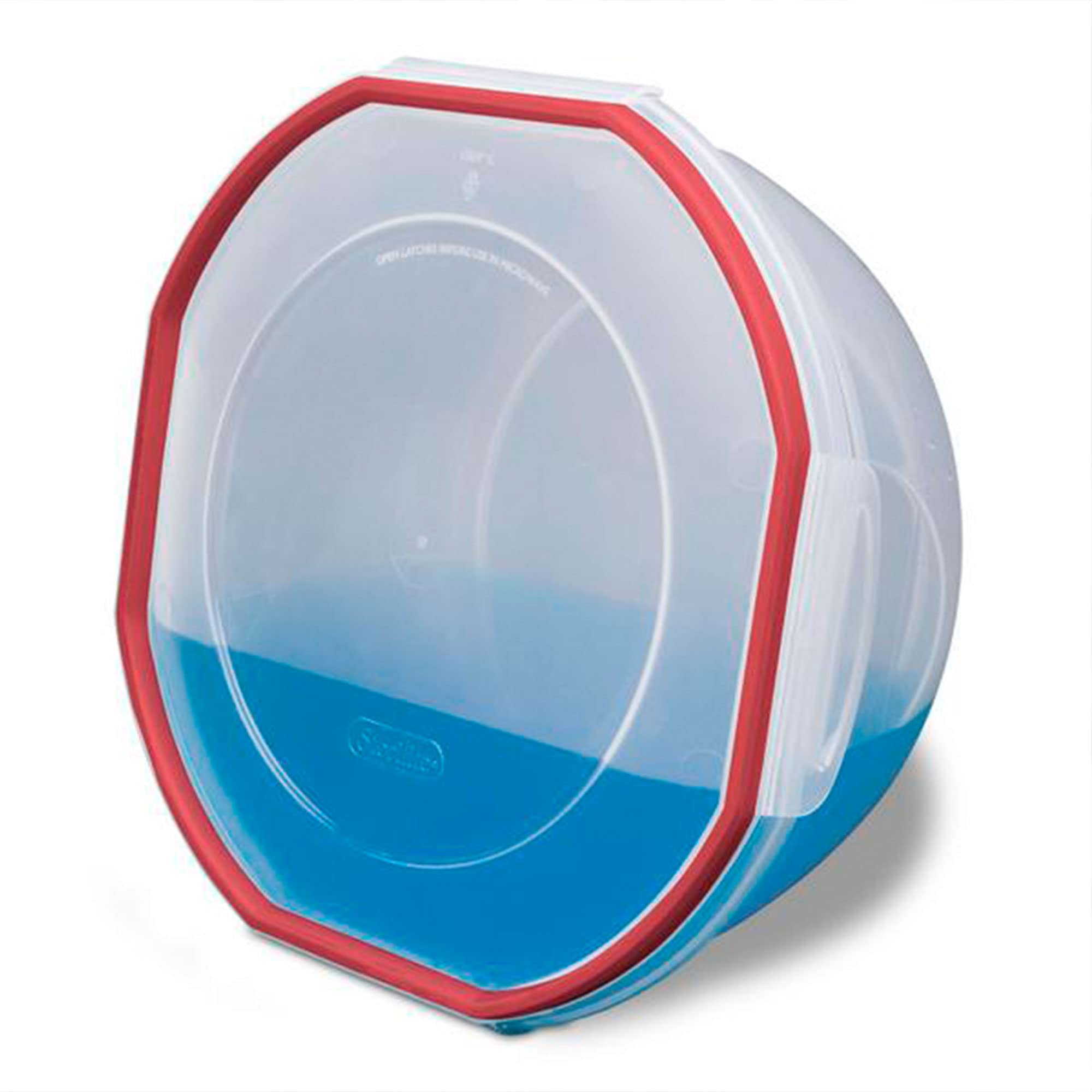 Sterilite Ultra Seal Latching Bowl, 4.7 Quart, Red, Model 254002 - Durable and Convenient Storage Solution